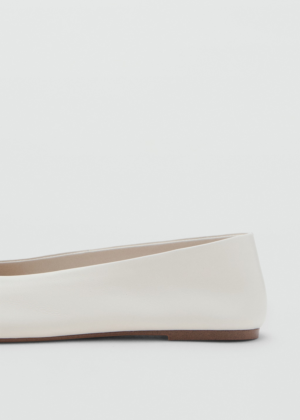 Suede leather ballet flats - image 4