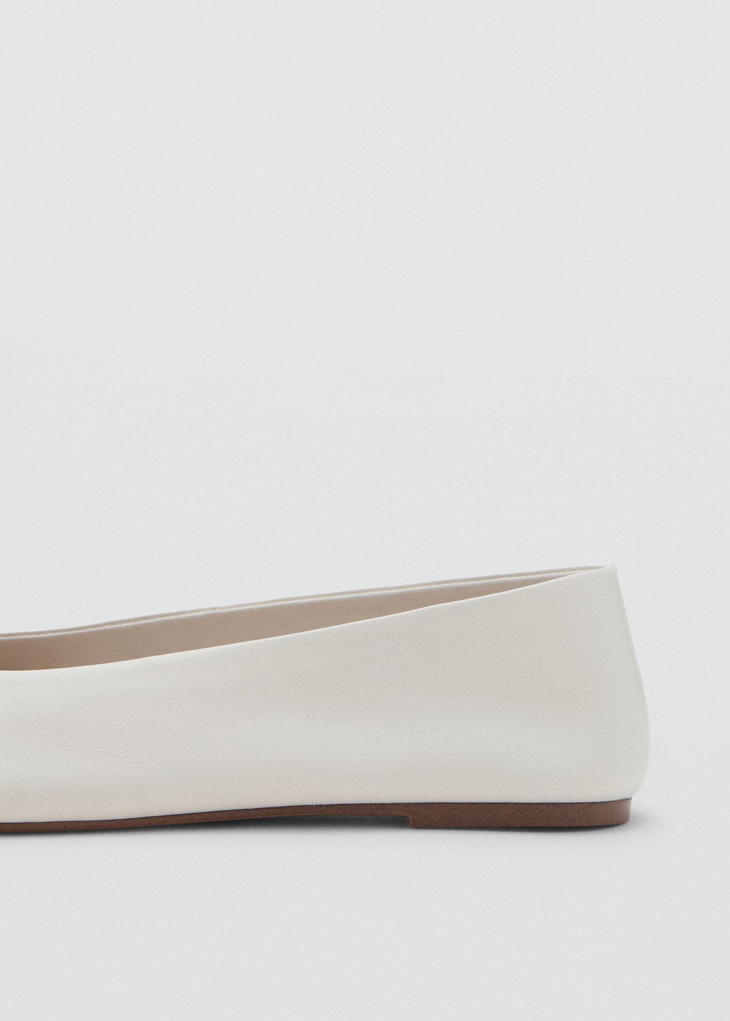 Leather ballet flats - Details of the article 1