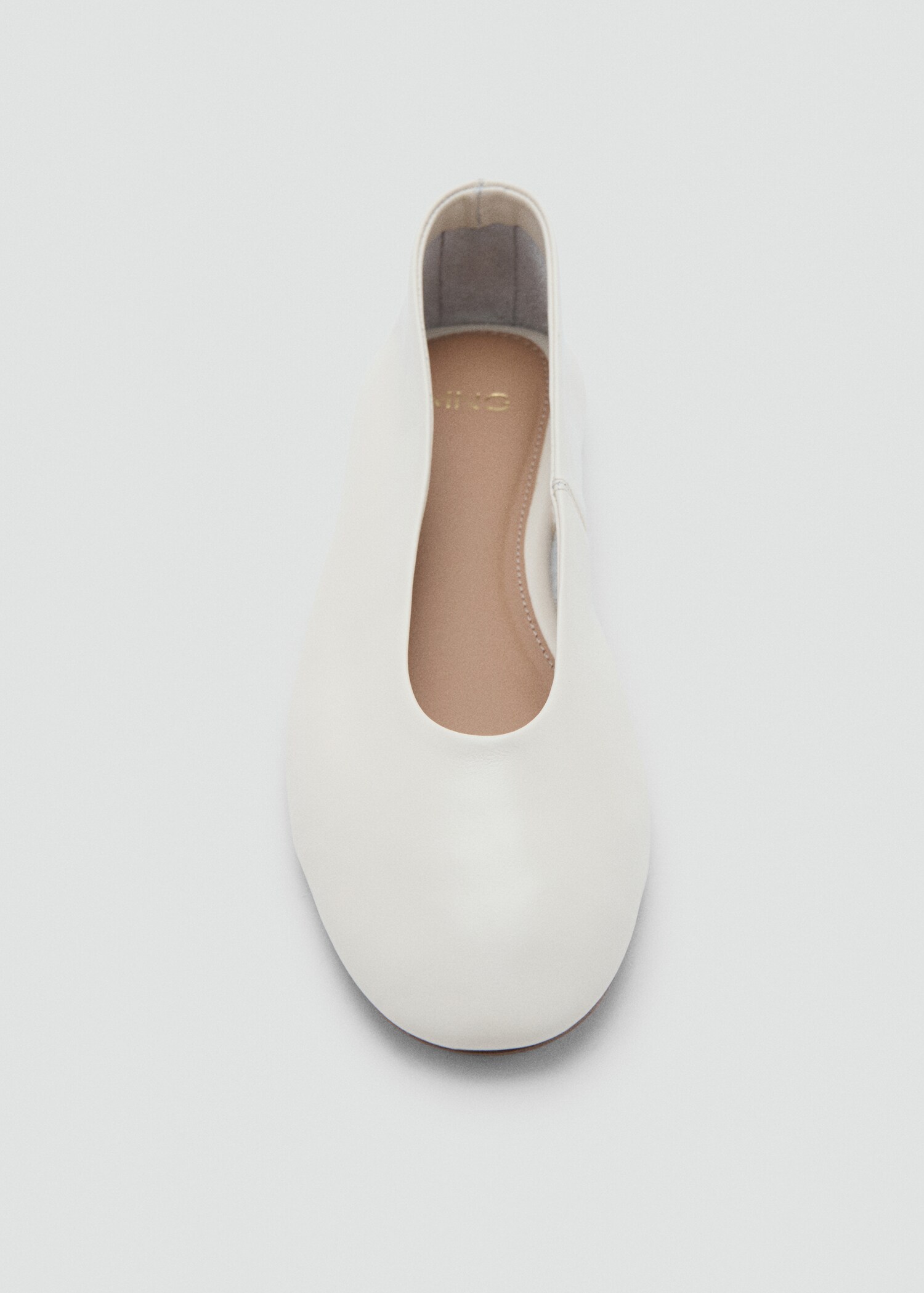 Leather ballet flats - Details of the article 2