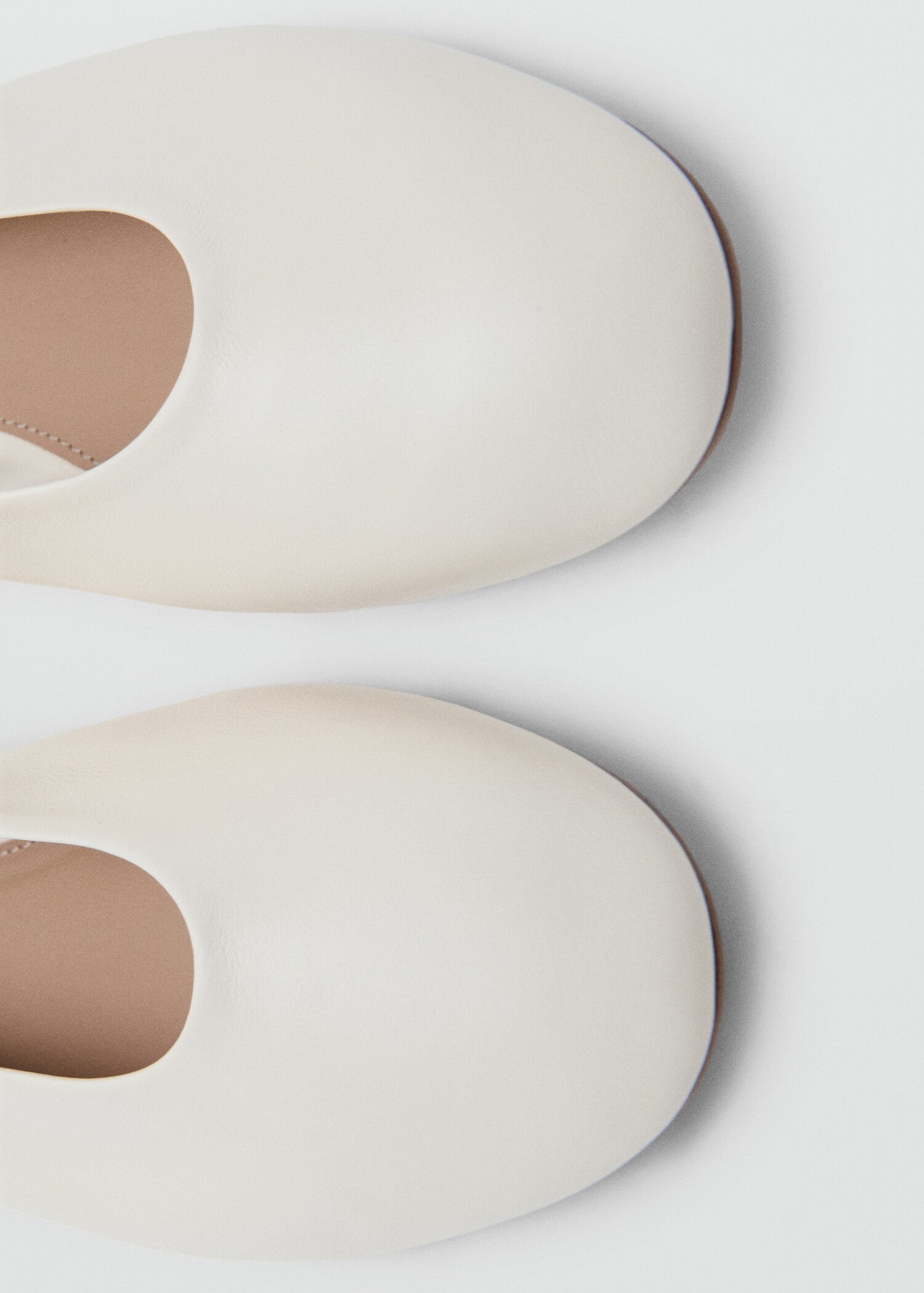Leather ballet flats - Details of the article 3
