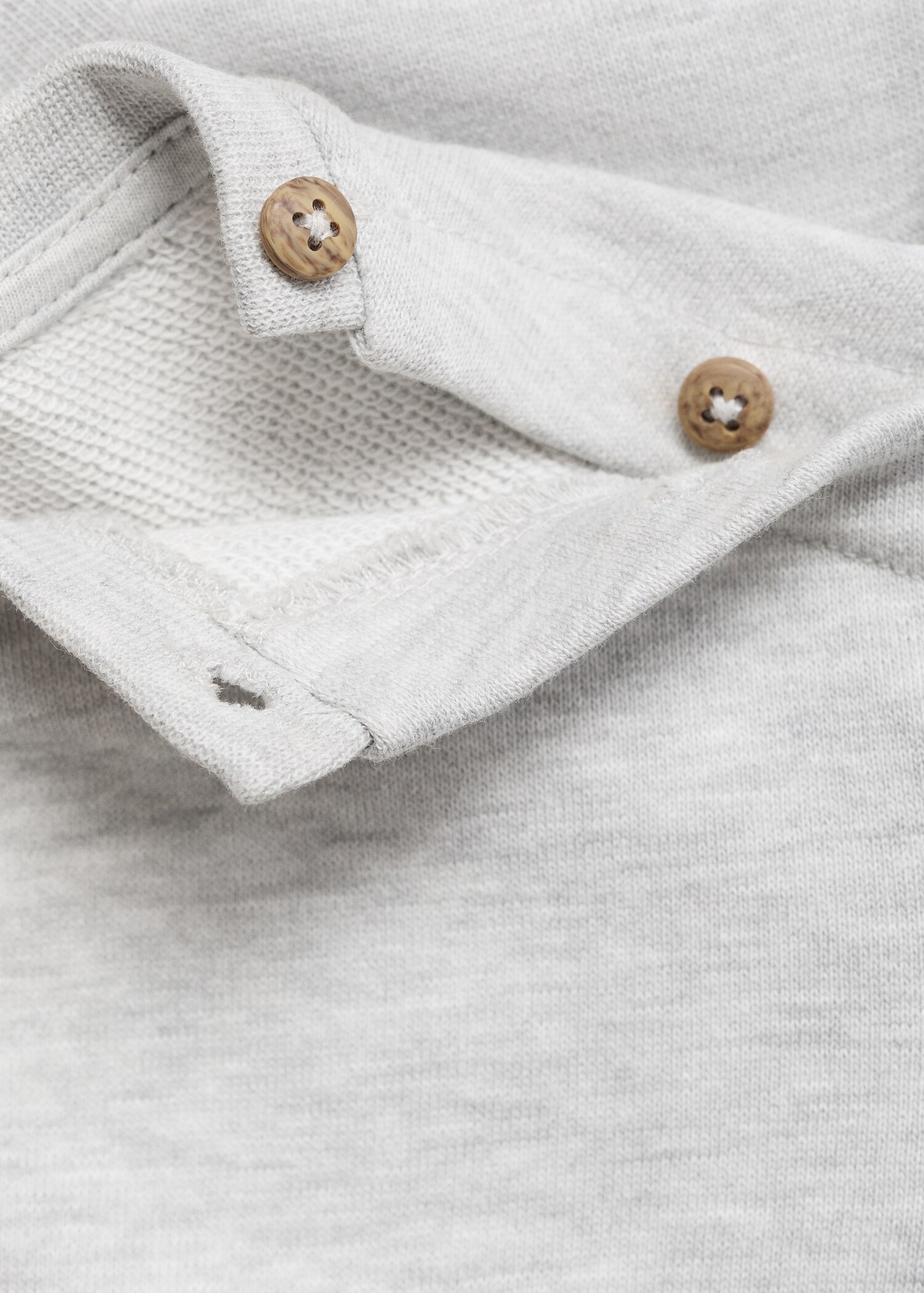 Sudadera algodón botones - Detalle del artículo 0
