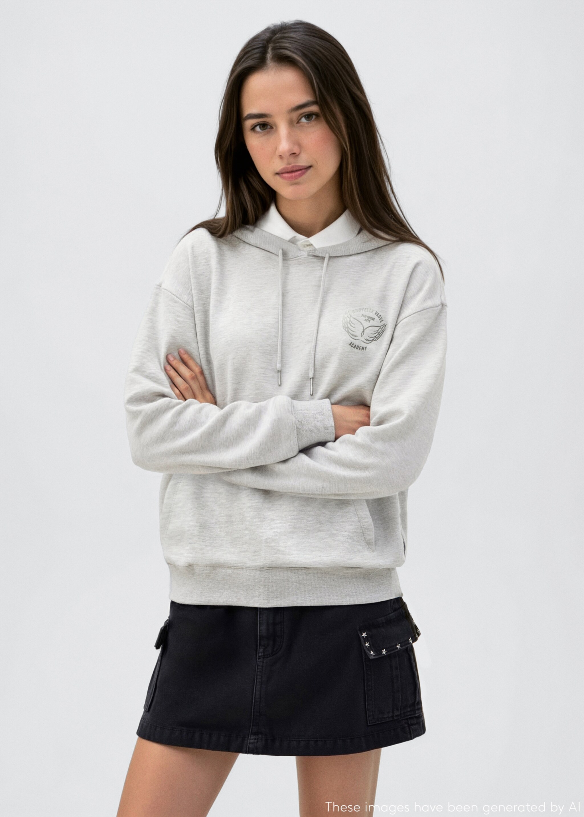 Metallic print sweatshirt - Medium plane