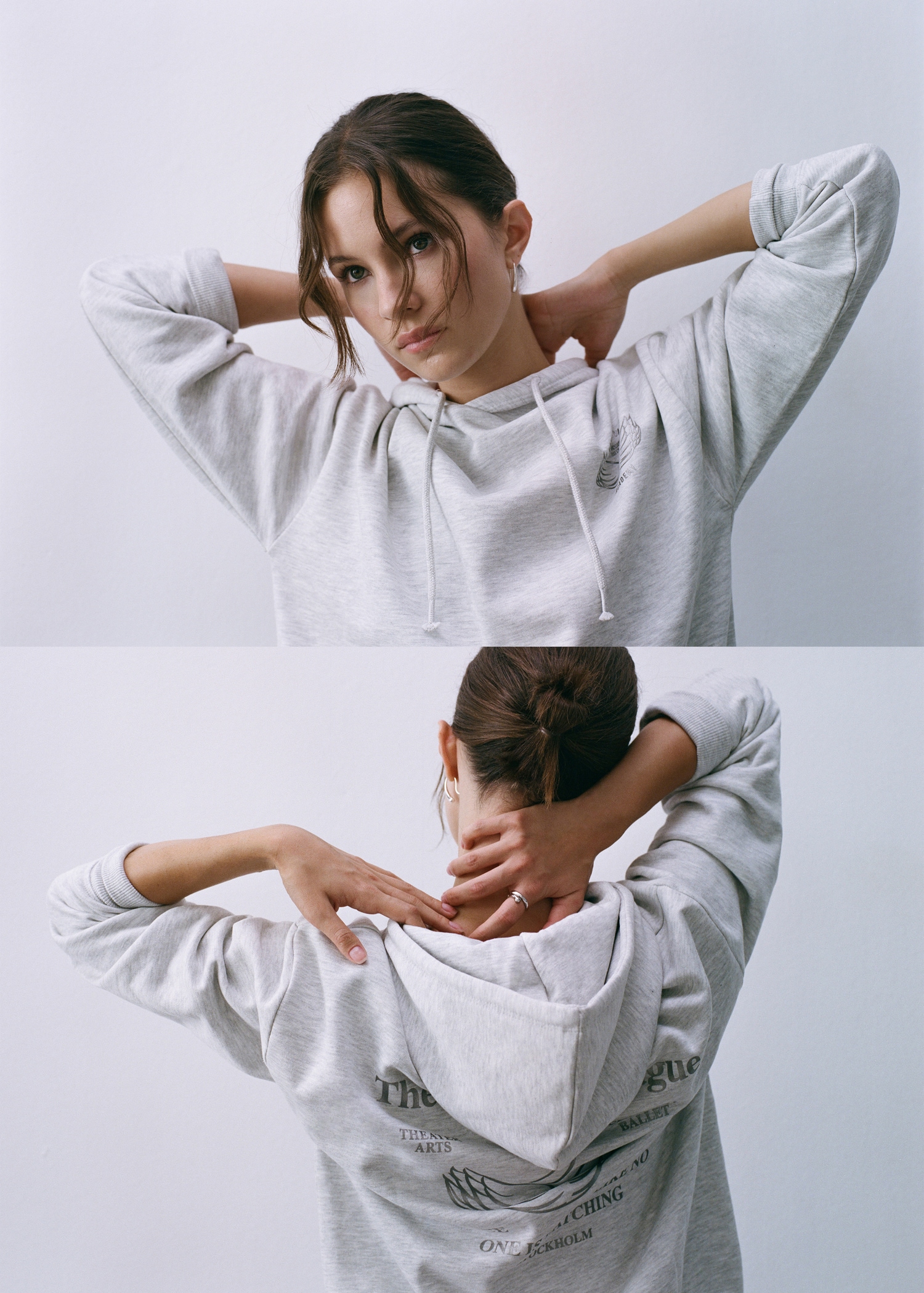 Metallic print sweatshirt - Details of the article 5