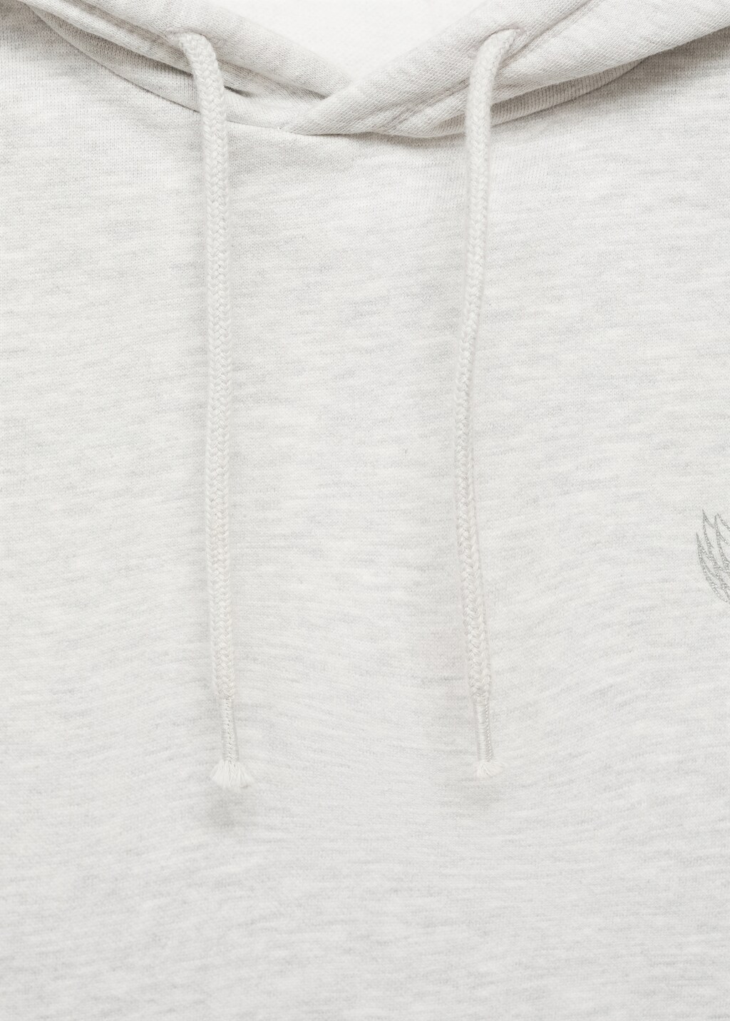 Metallic print sweatshirt