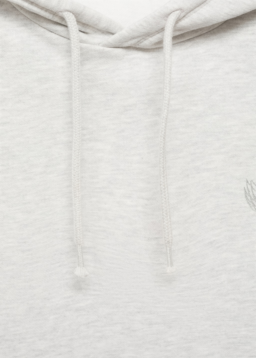 Metallic print sweatshirt