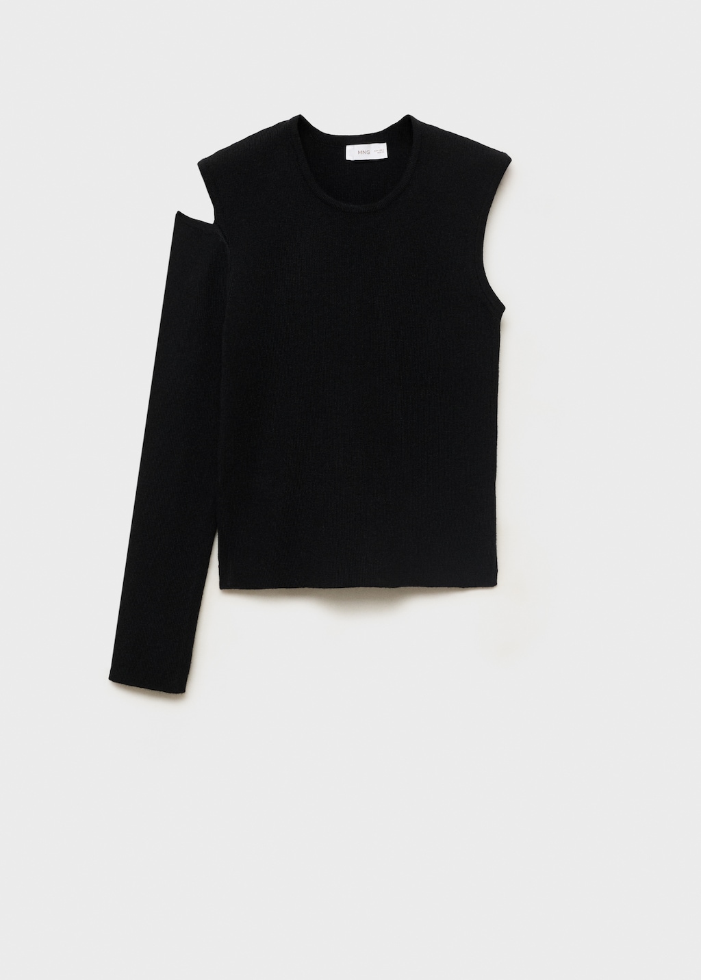 Asymmetrical t-shirt with cut-out