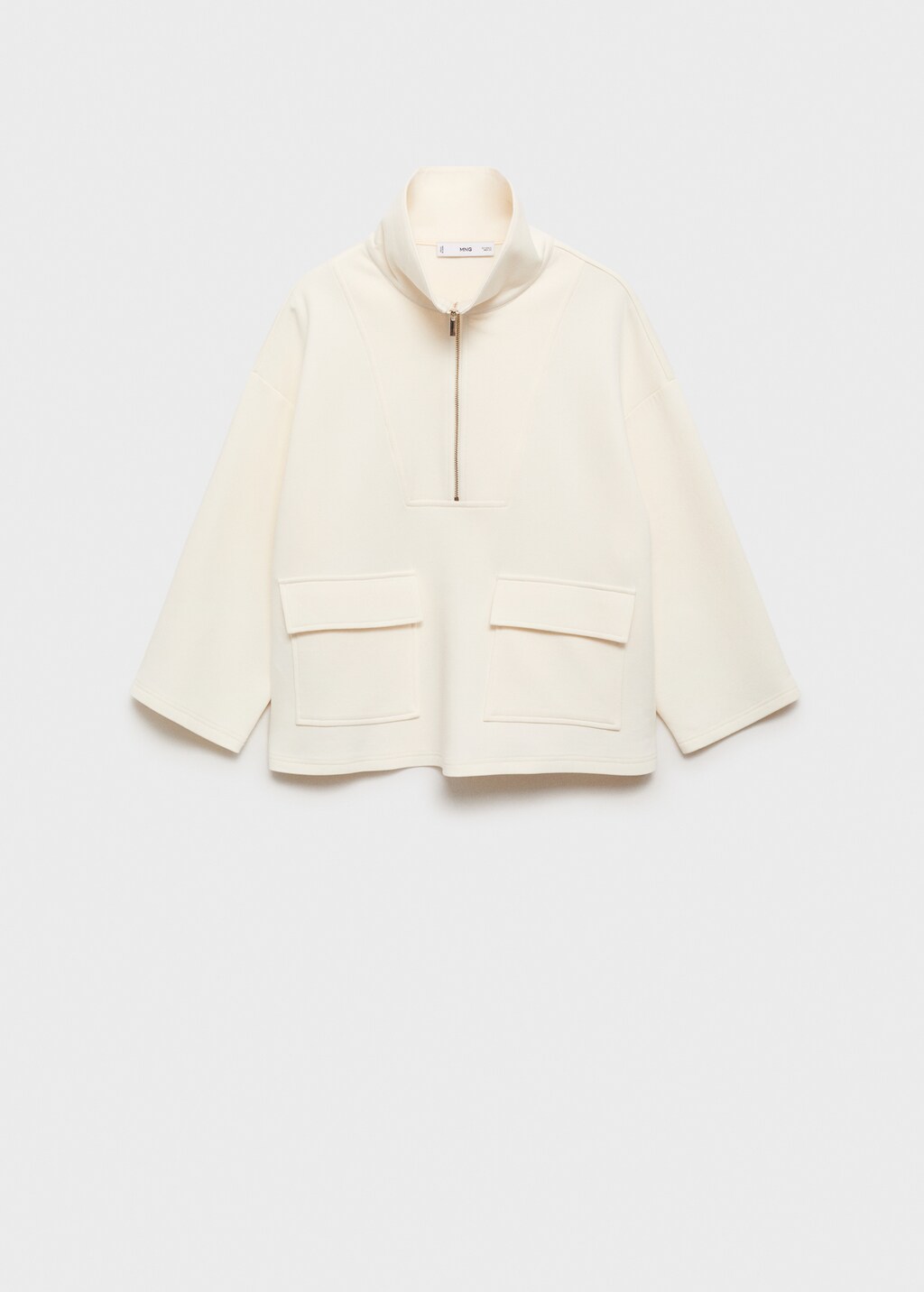 Mango Three-quarter sleeve jacket with pockets