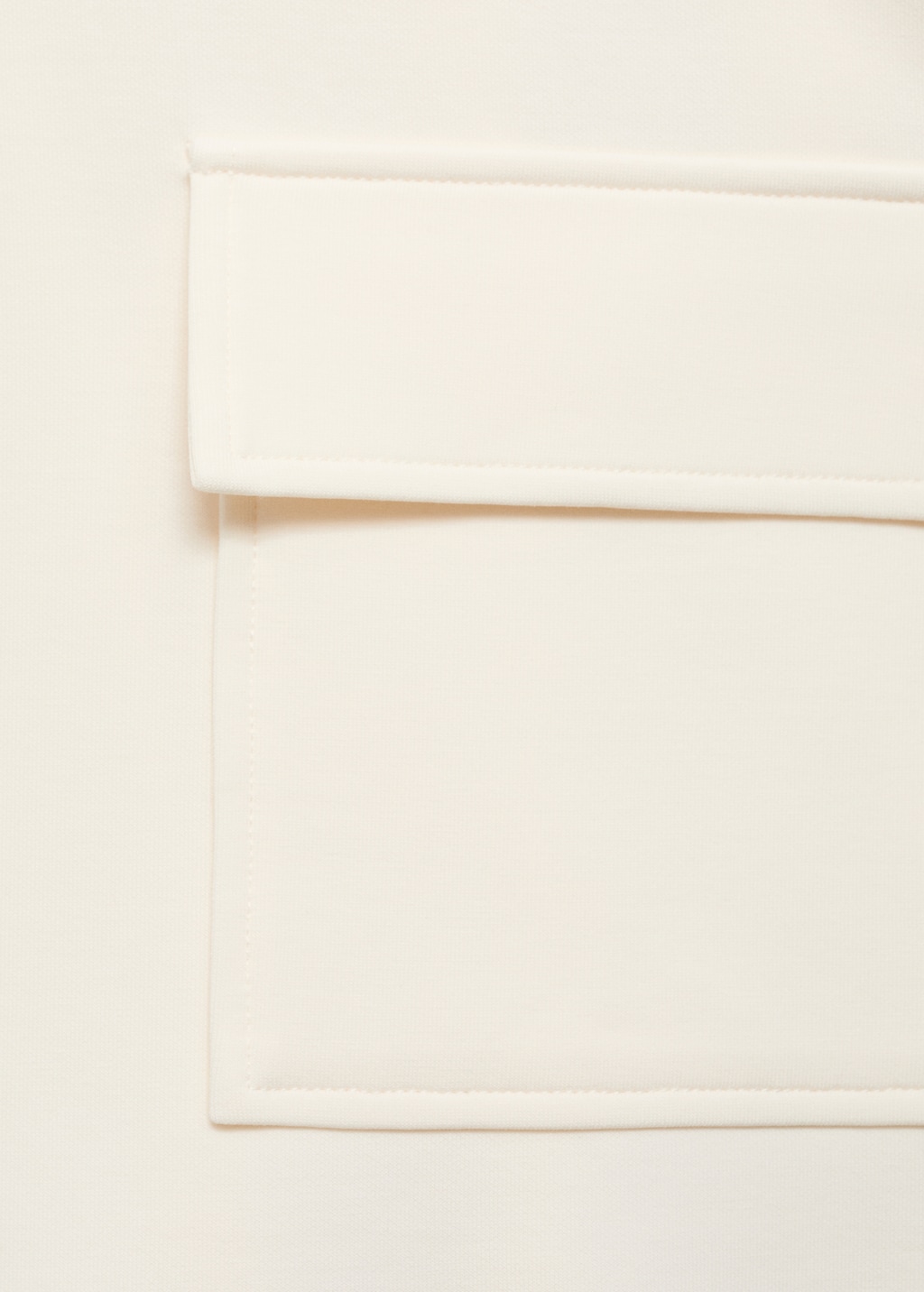 Three-quarter sleeve jacket with pockets