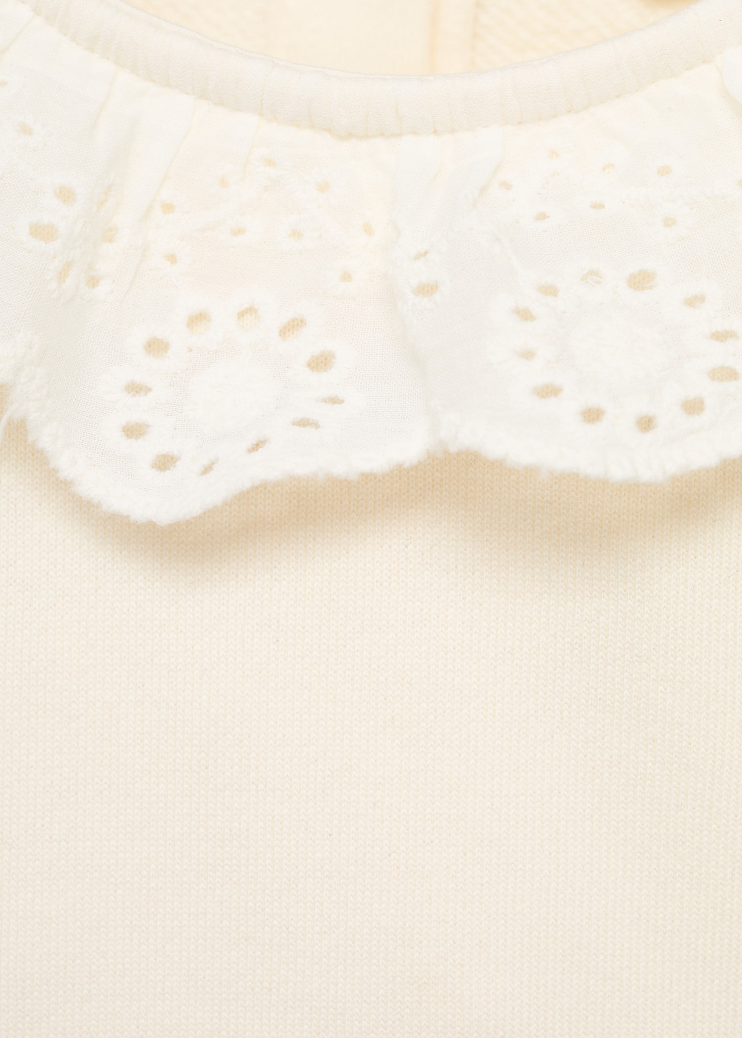 Babydoll neck sweatshirt - Details of the article 0