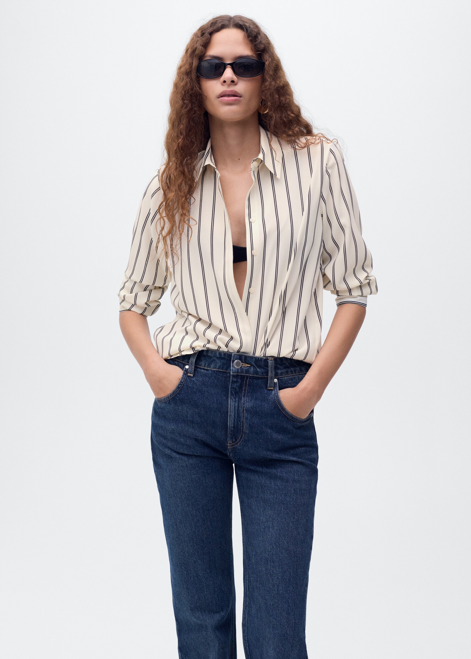 Long sleeve printed shirt - Medium plane