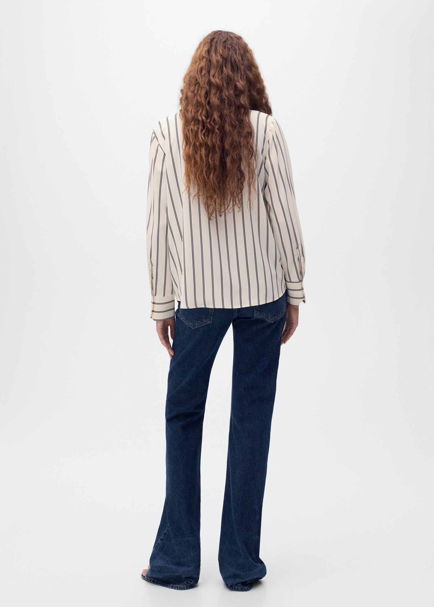 Long sleeve printed shirt - Reverse of the article