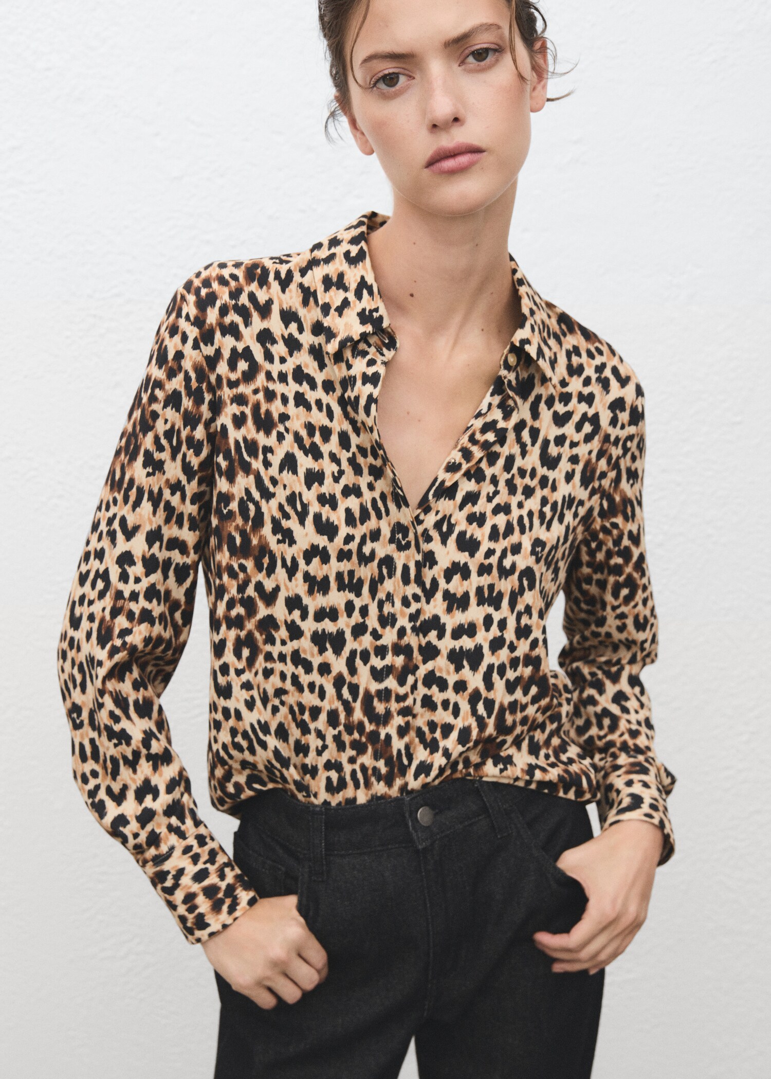 Chemise fluide manches longues - Détail de l'article 1