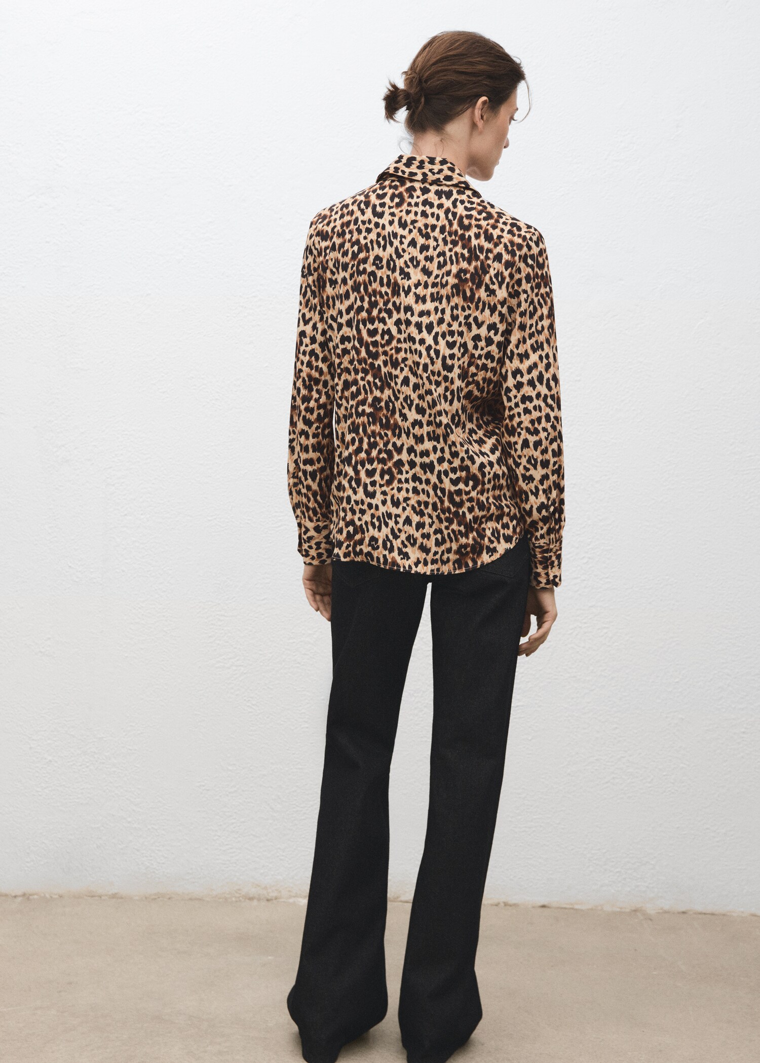 Chemise fluide manches longues - Verso de l’article