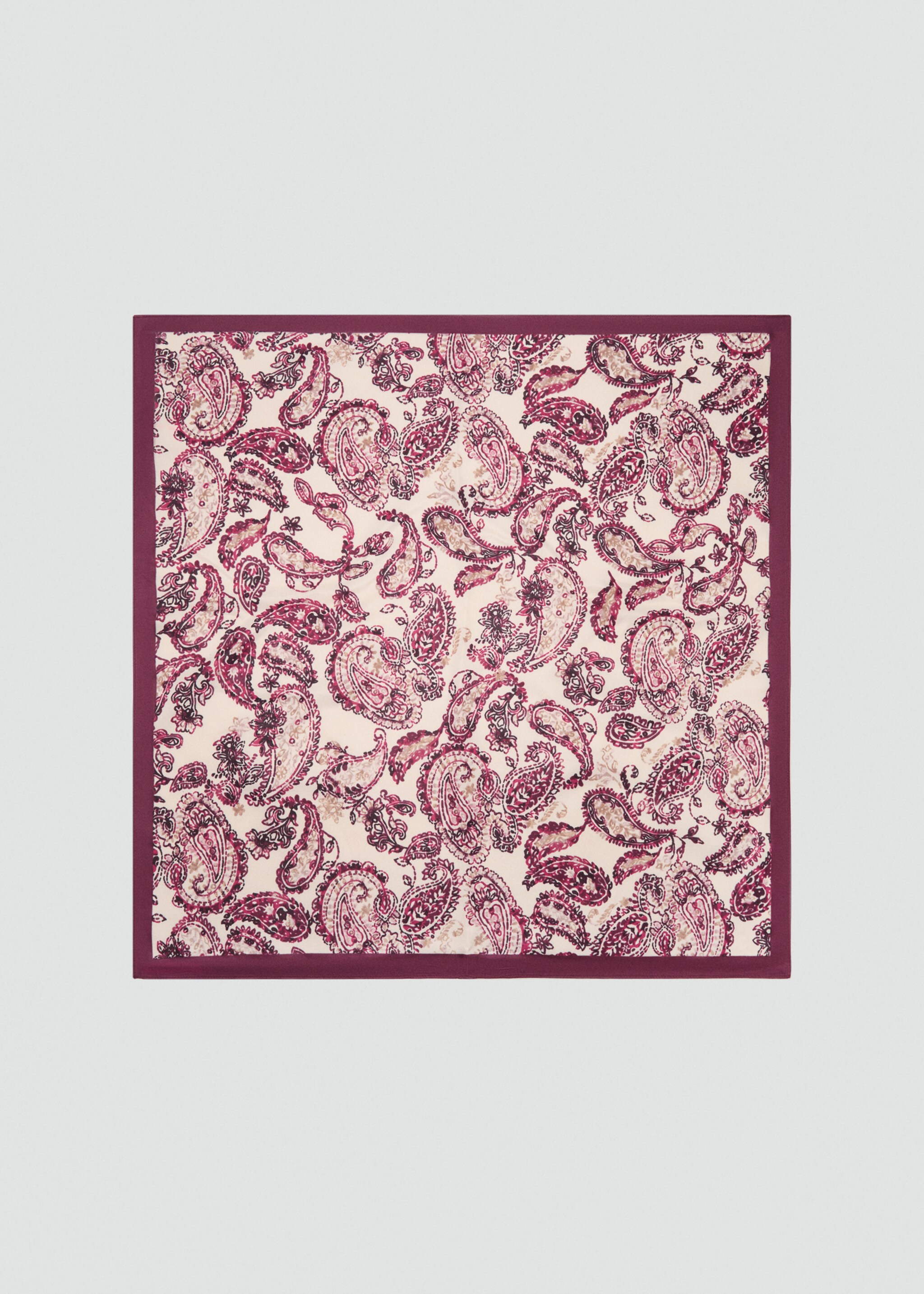 Paisley print scarf - Article without model