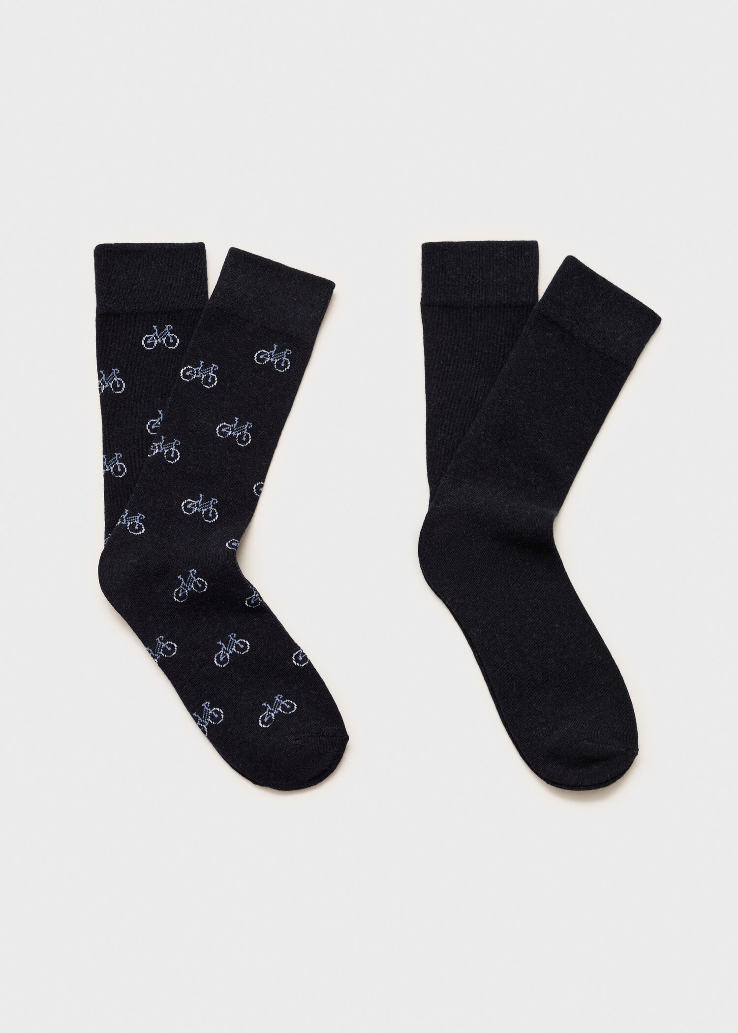 2 pack printed socks - Article without model