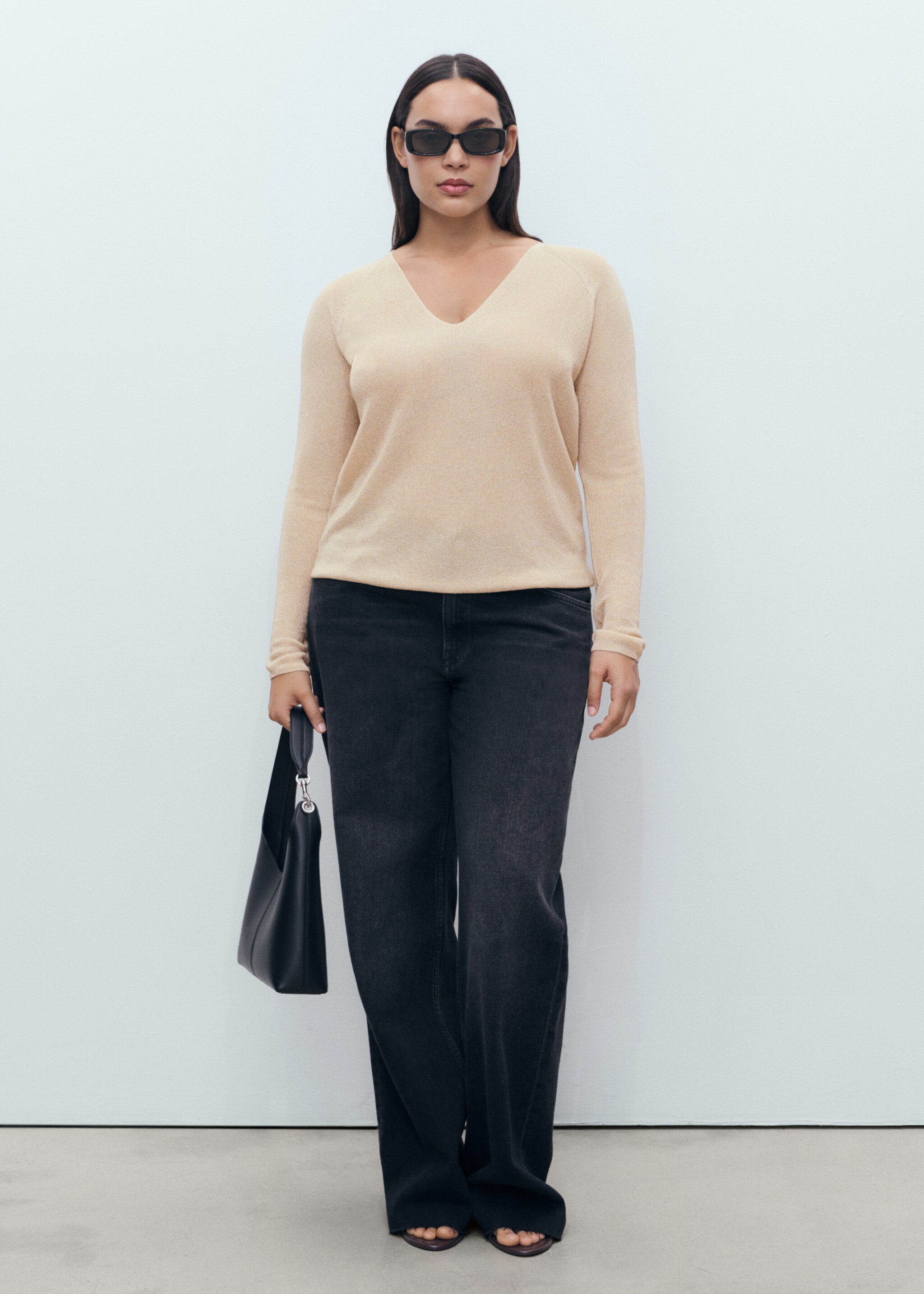 Pull-over Lurex col V - Détail de l'article 3