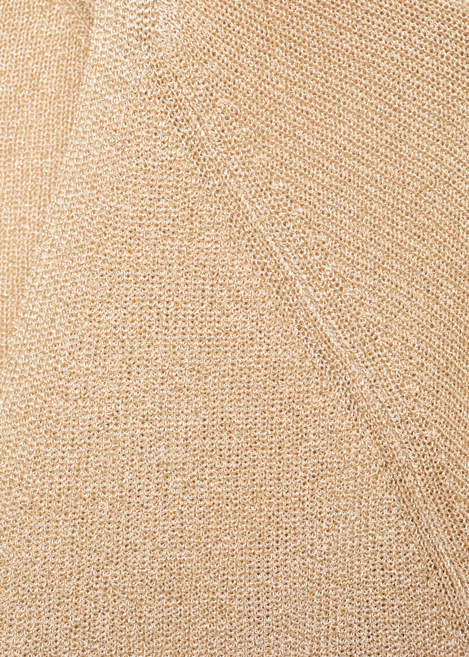 Lurex-Pullover mit V-Ausschnitt - Detail des Artikels 8