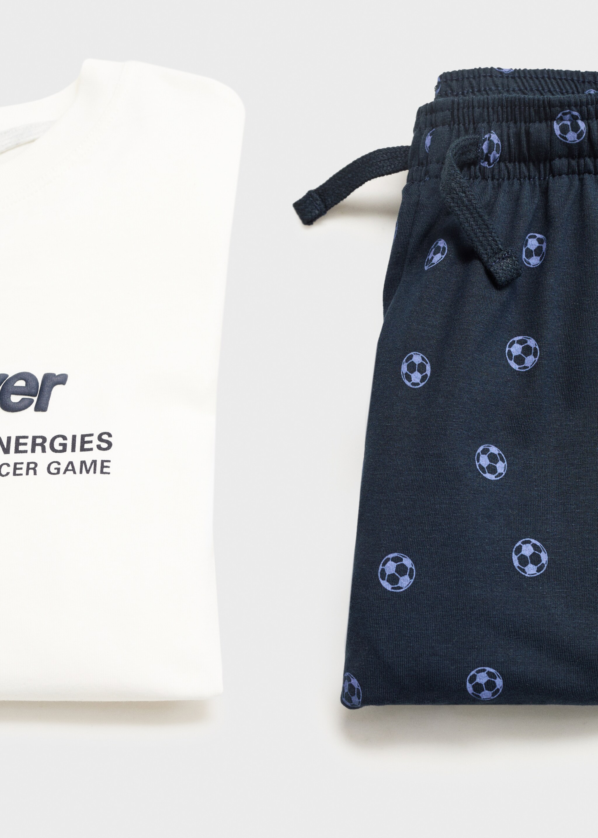 Pijama pack player - Details of the article 8, Off White. Ref: 17054094-00.