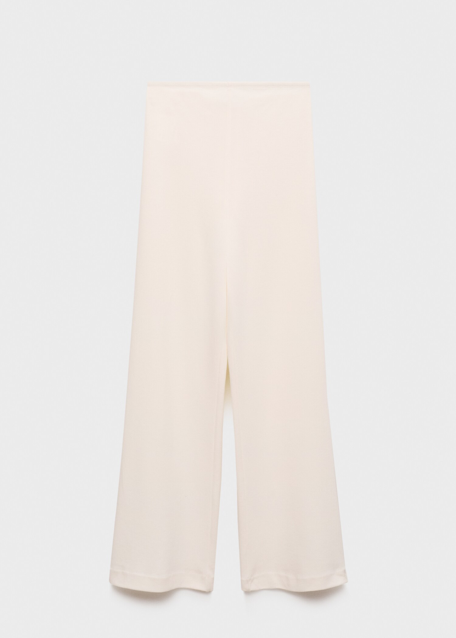 Straight cotton maternity trousers - Article without model
