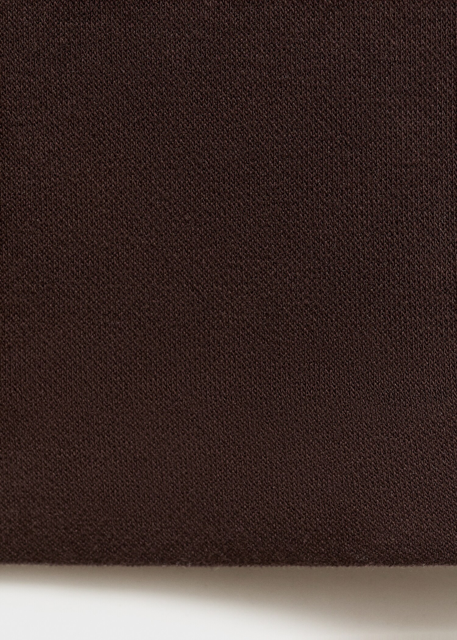 Straight cotton maternity trousers - Details of the article 8