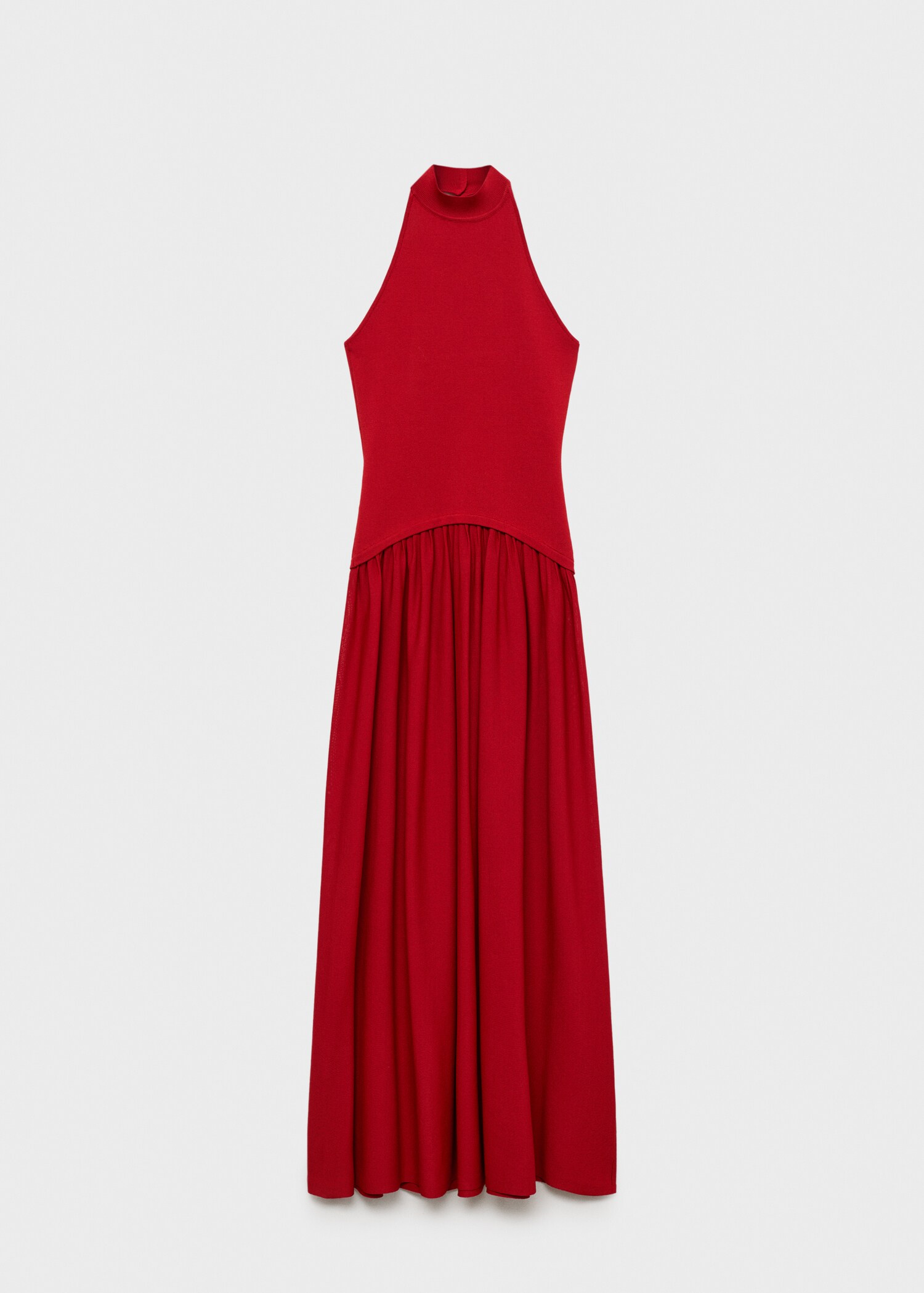 Neckholder-Strickkleid - Artikel ohne Model