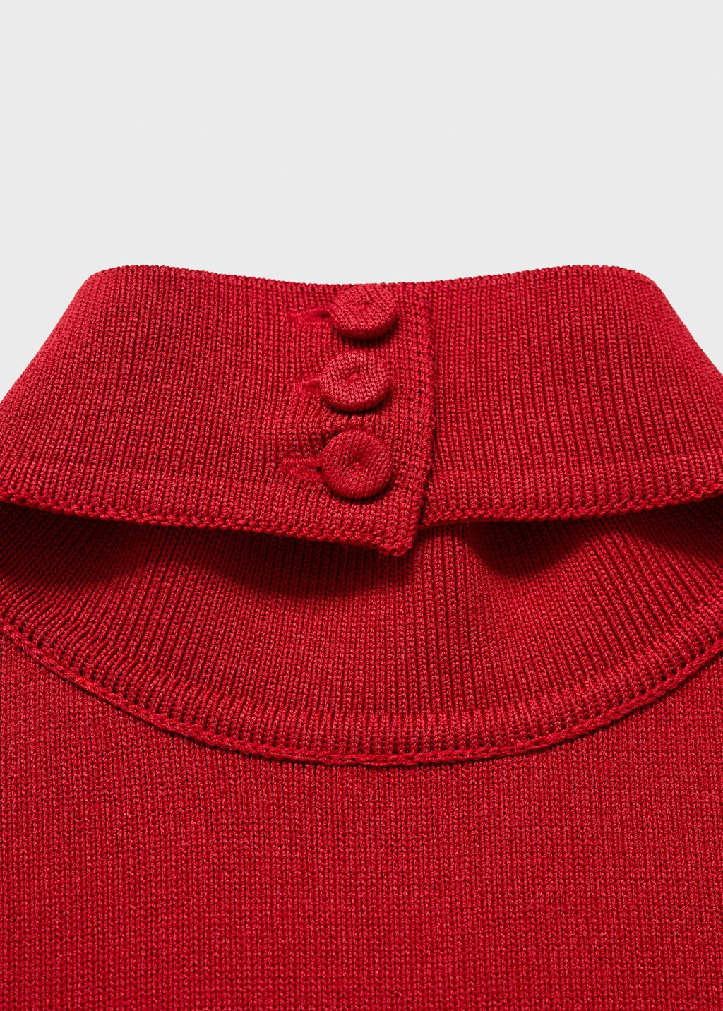 Halter-neck knitted dress