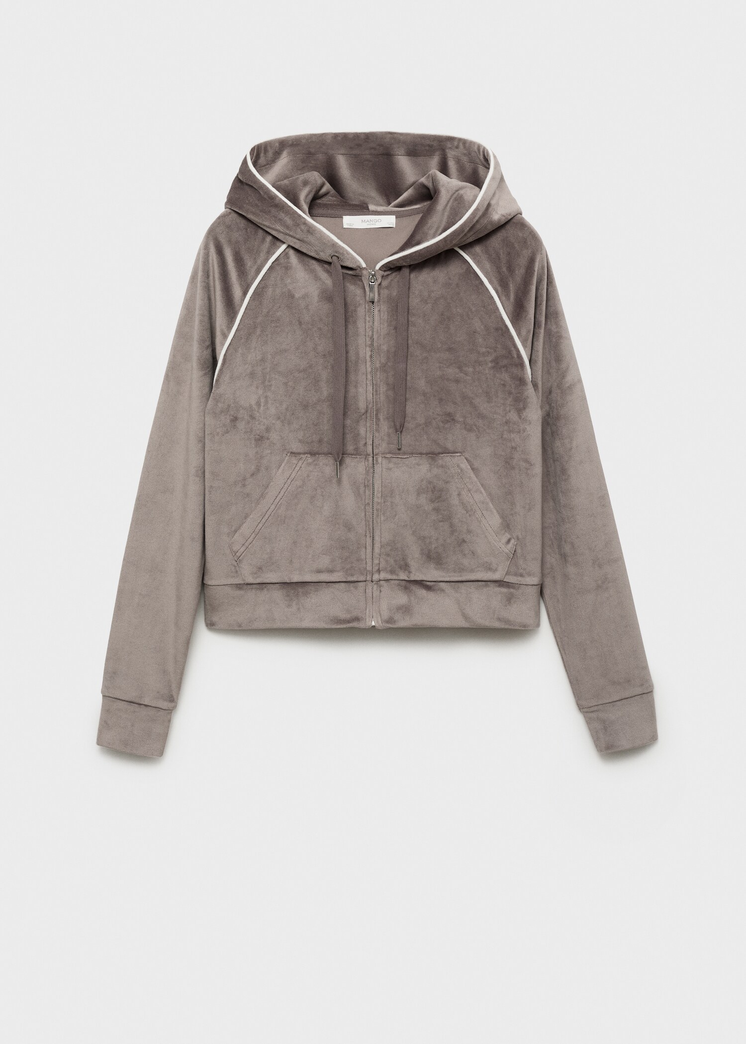 Sweat en velours au toucher doux - Article sans modèle