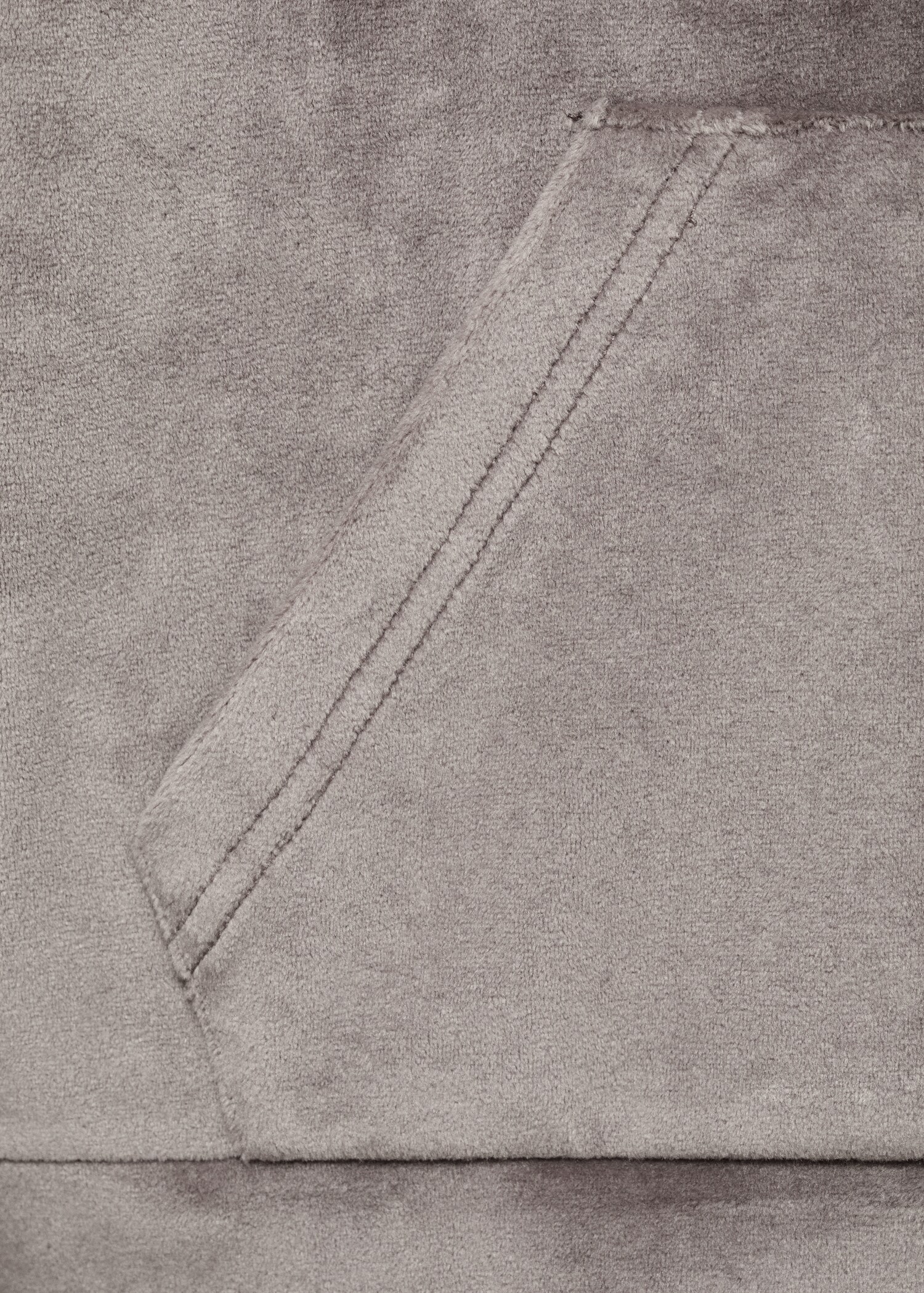Sweat en velours au toucher doux - Détail de l'article 0
