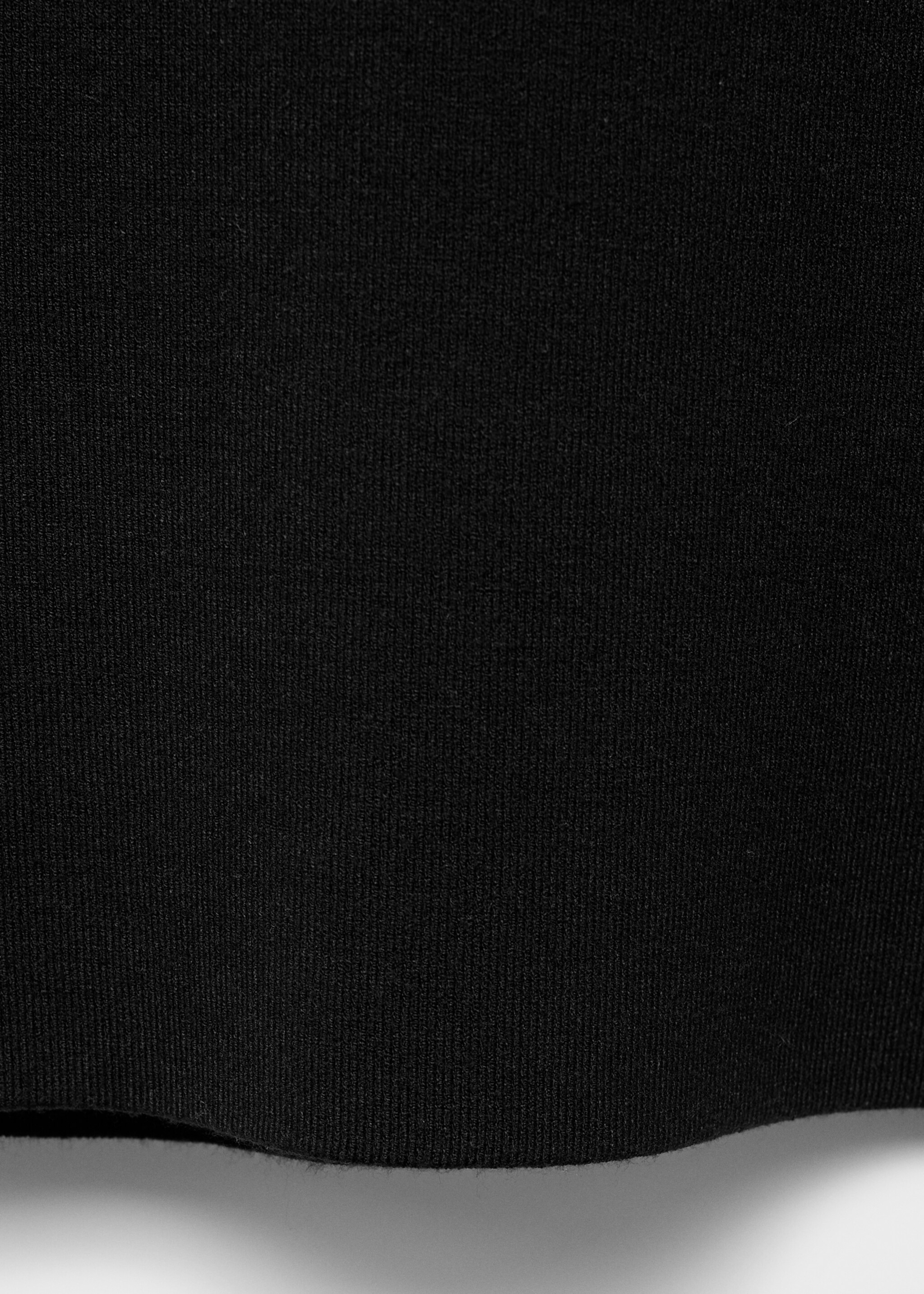 Milano fabric pyjama top - Details of the article 0, Black. Ref: 17054107-00.
