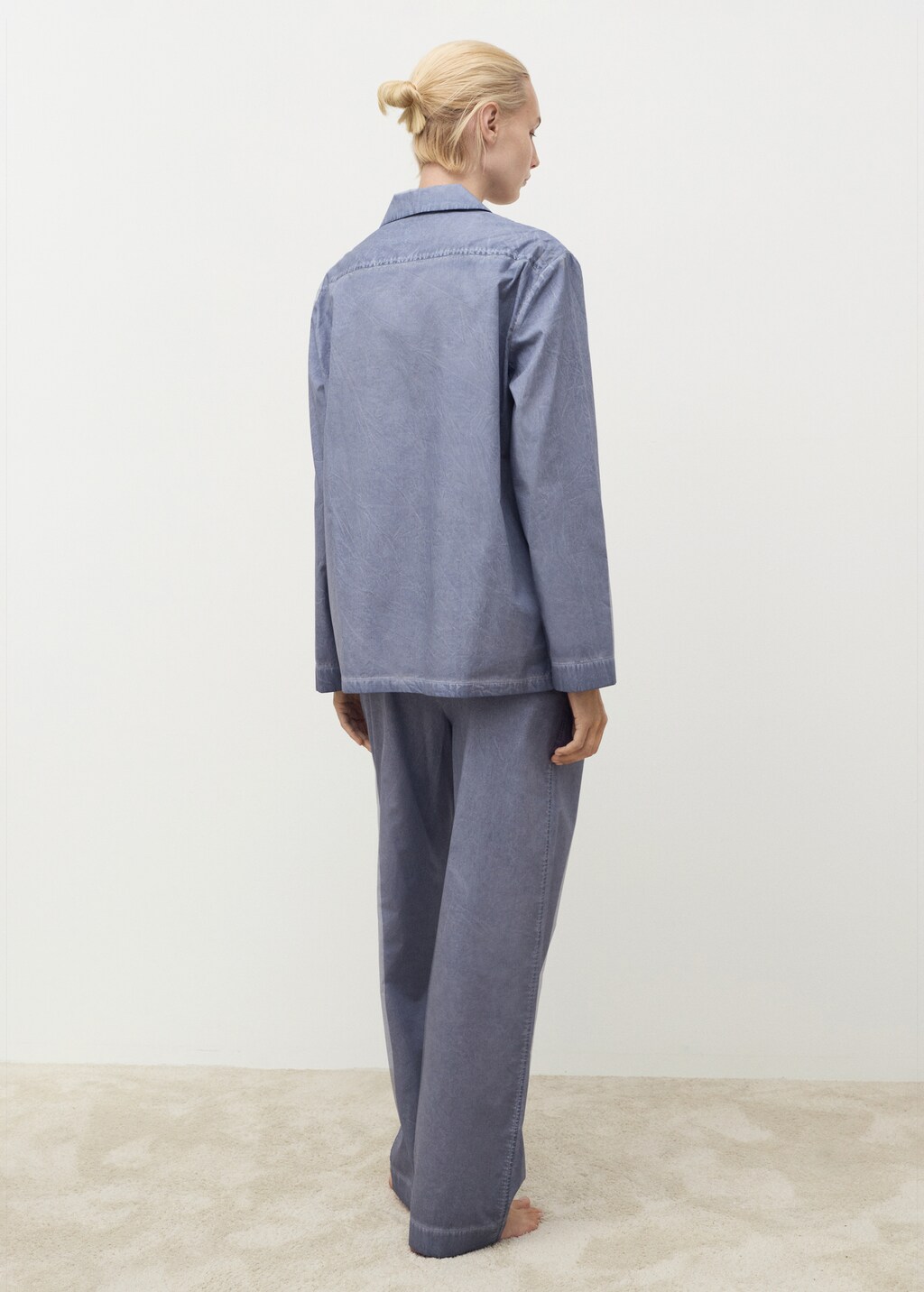 Garment-dyed cotton shirt - image 3
