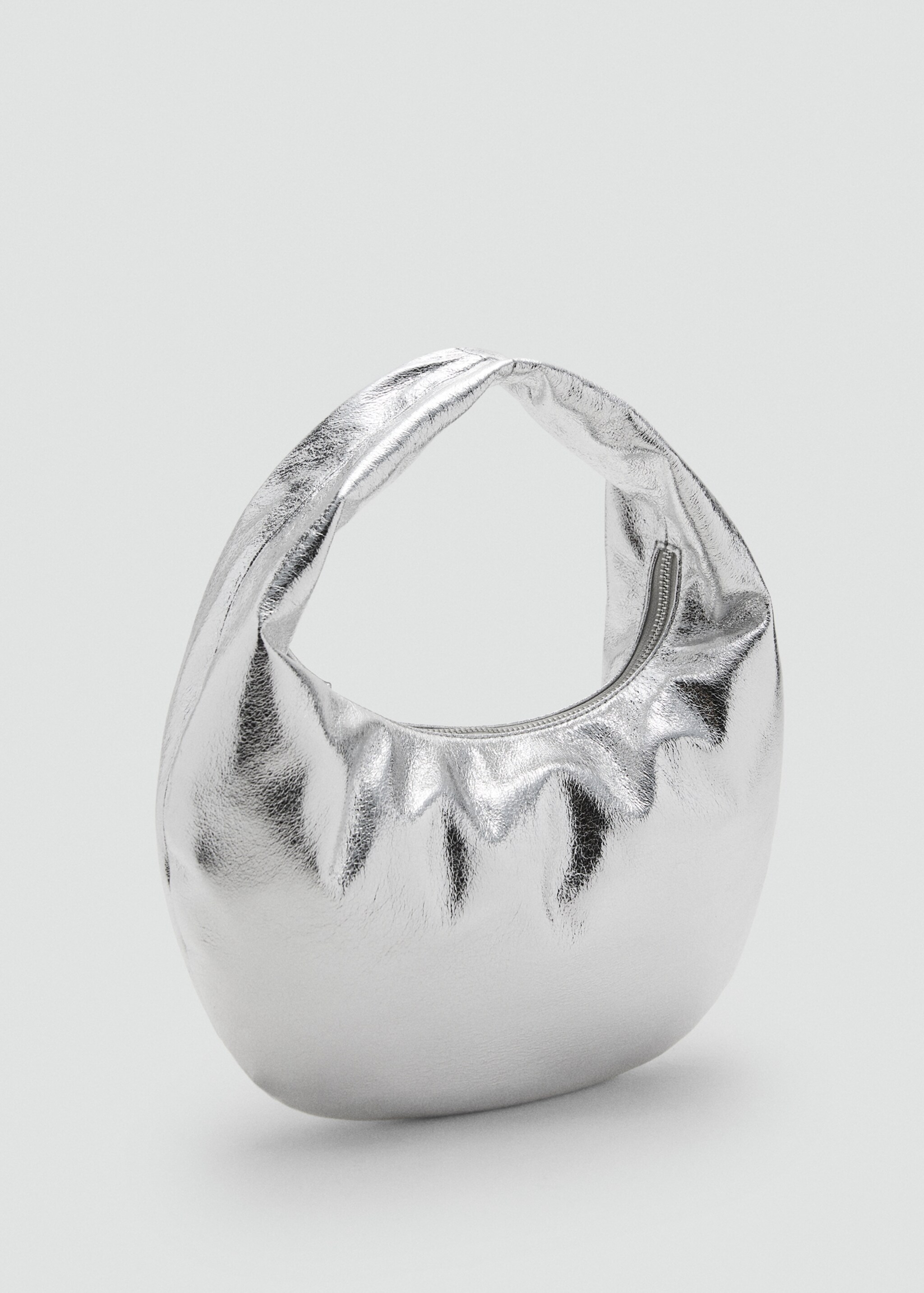 Bolso manyp - Plano medio, Plata. Ref: 17054122-00.