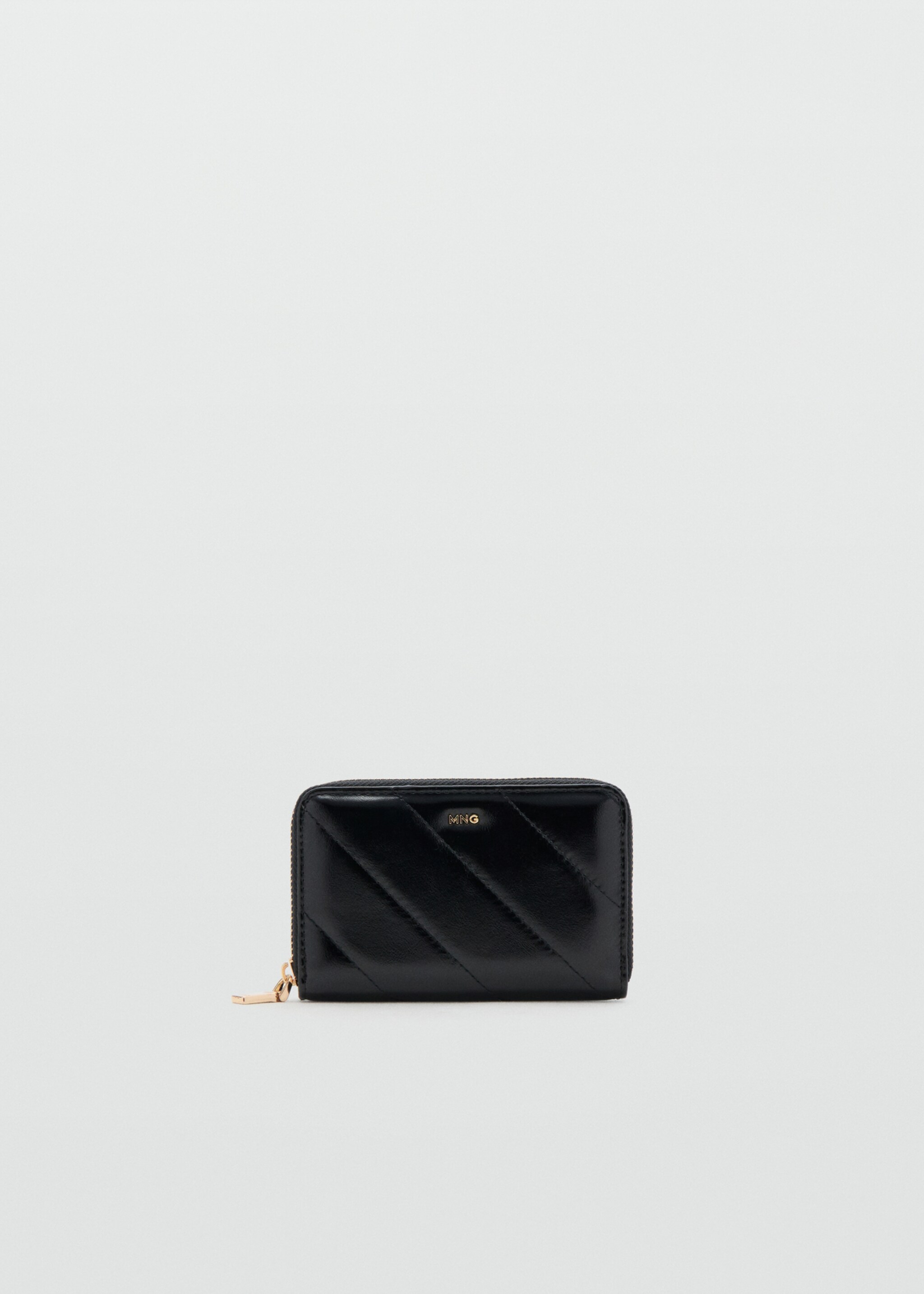 Medium patent leather wallet - Article without model, Black. Ref: 17054125-00.