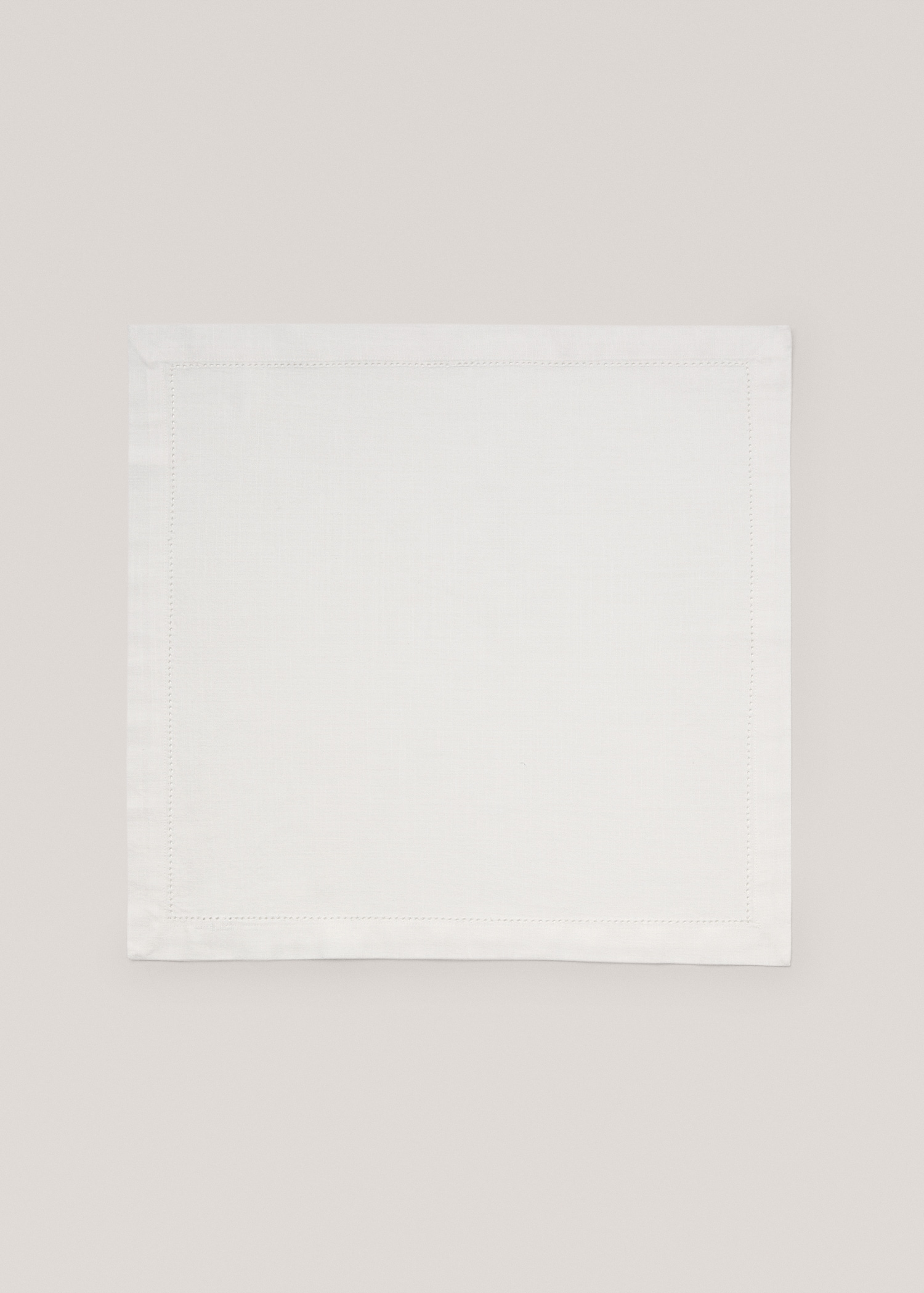 Serviette de table coton ajourée - Article sans modèle