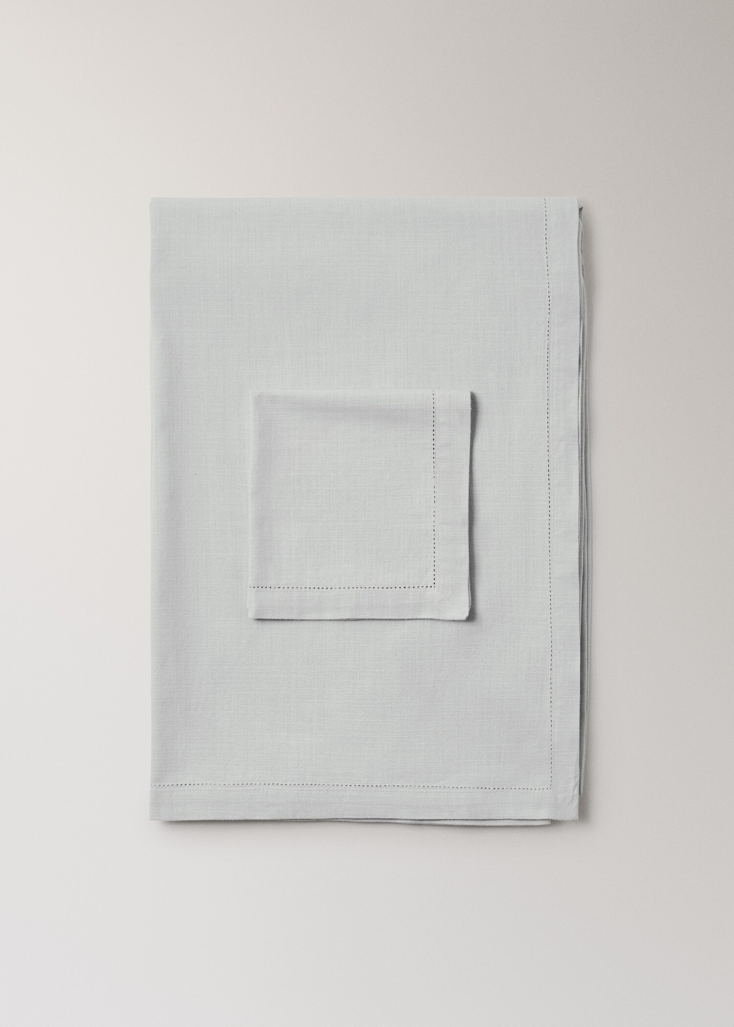 Cotton napkin with hemstitch - Details of the article 3