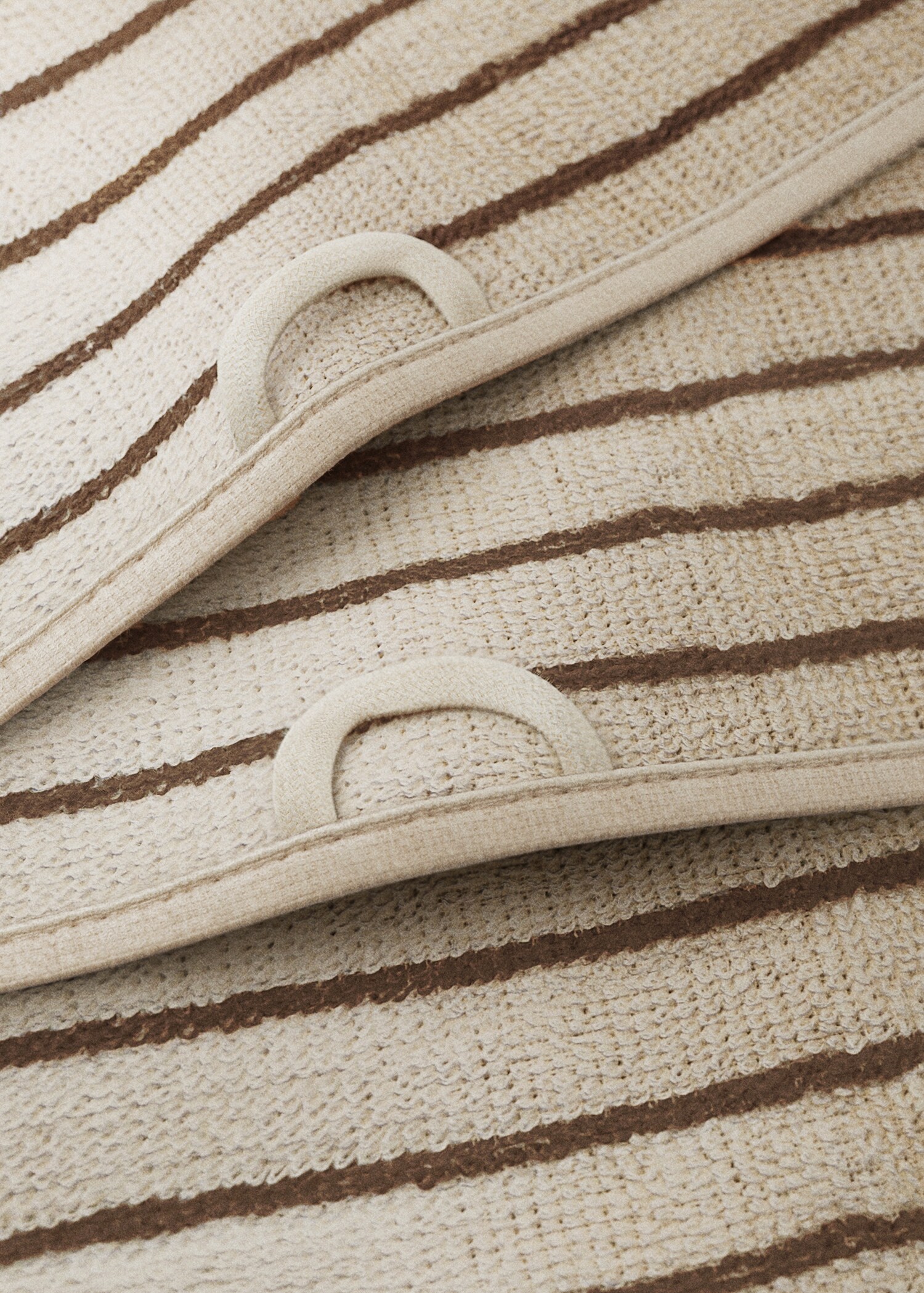 Multi-striped printed terry towelling kitchen towel - Детальніше про товар 1
