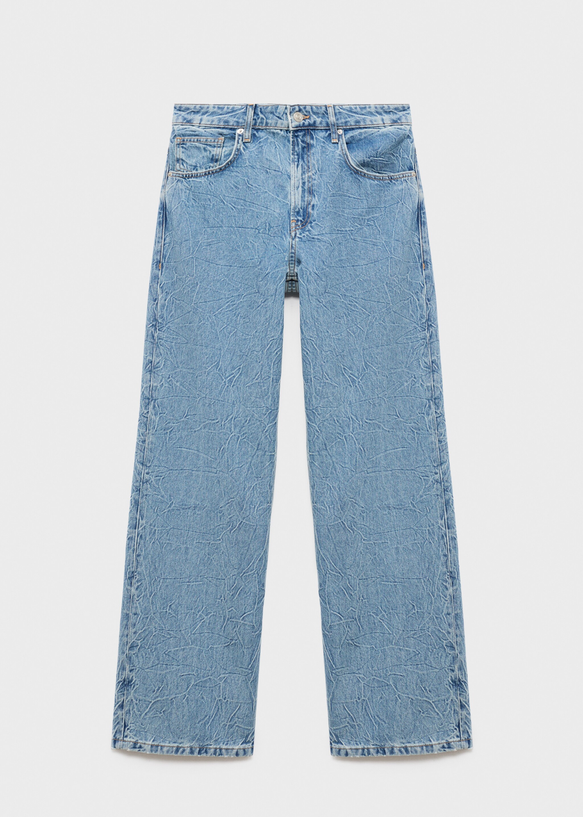 Mid-rise straight jeans - Article without model