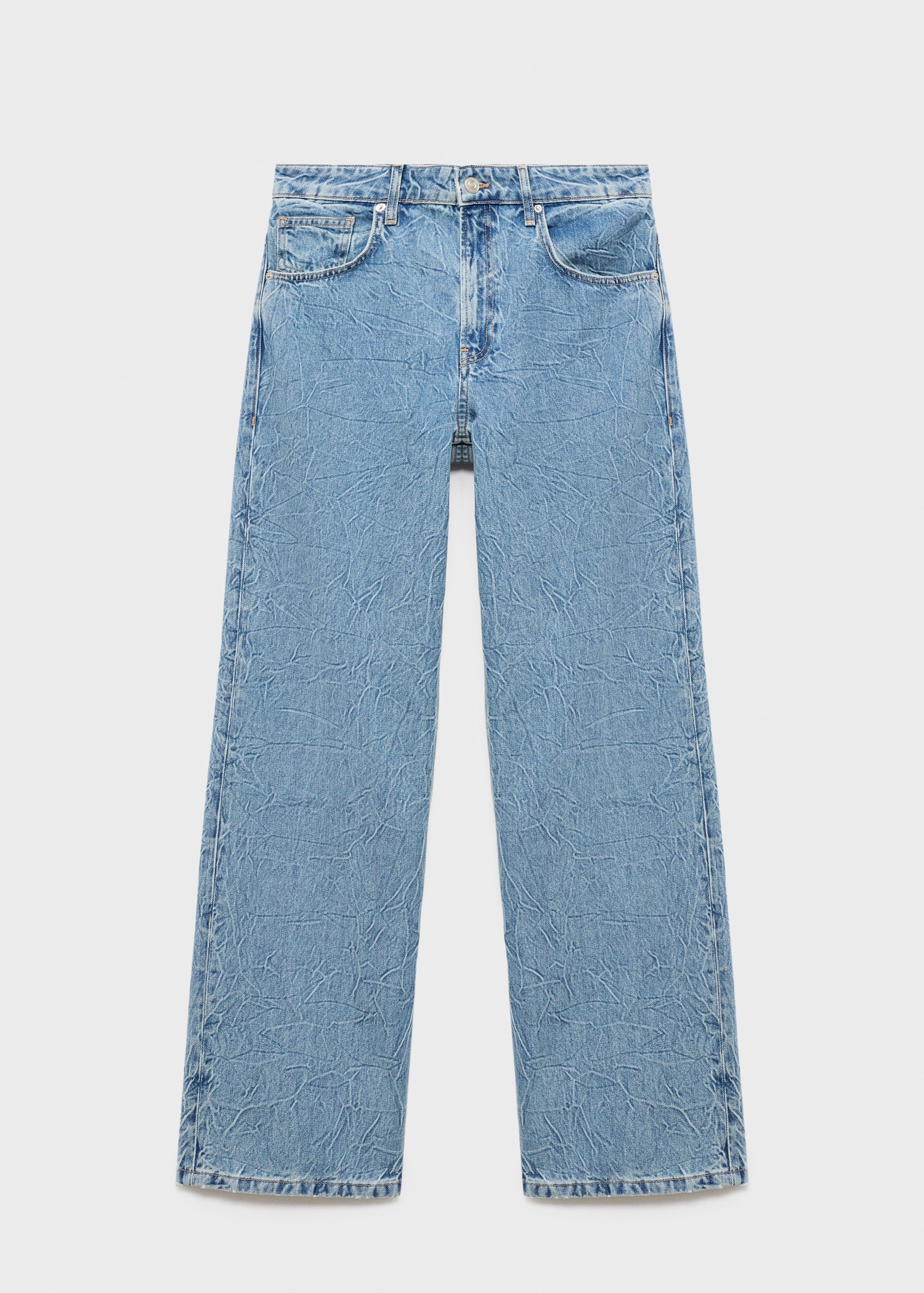 Mid-rise straight jeans - Article without model
