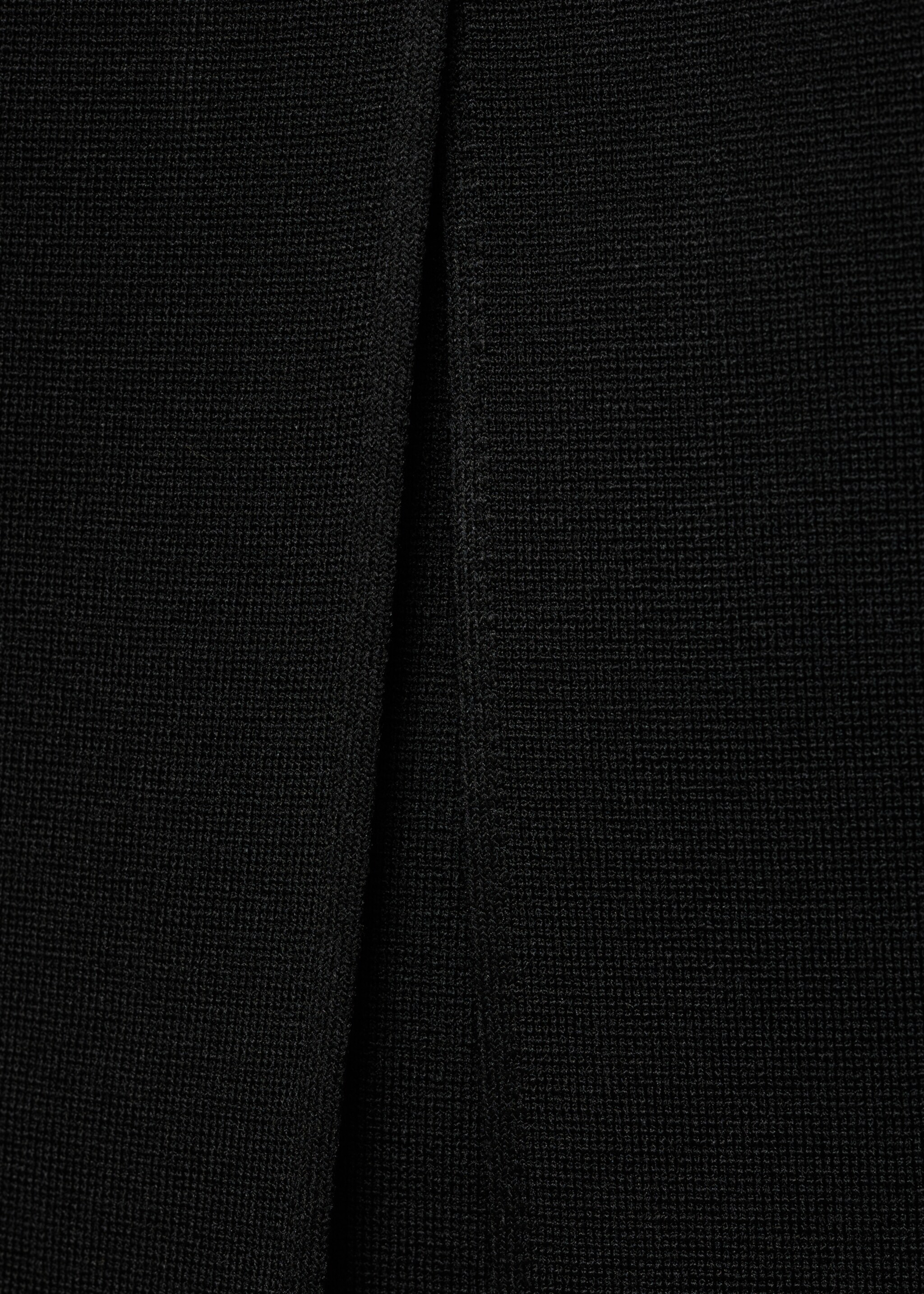 Strapless dress with jewel buttons - Details of the article 0, Black. Ref: 17054139-00.