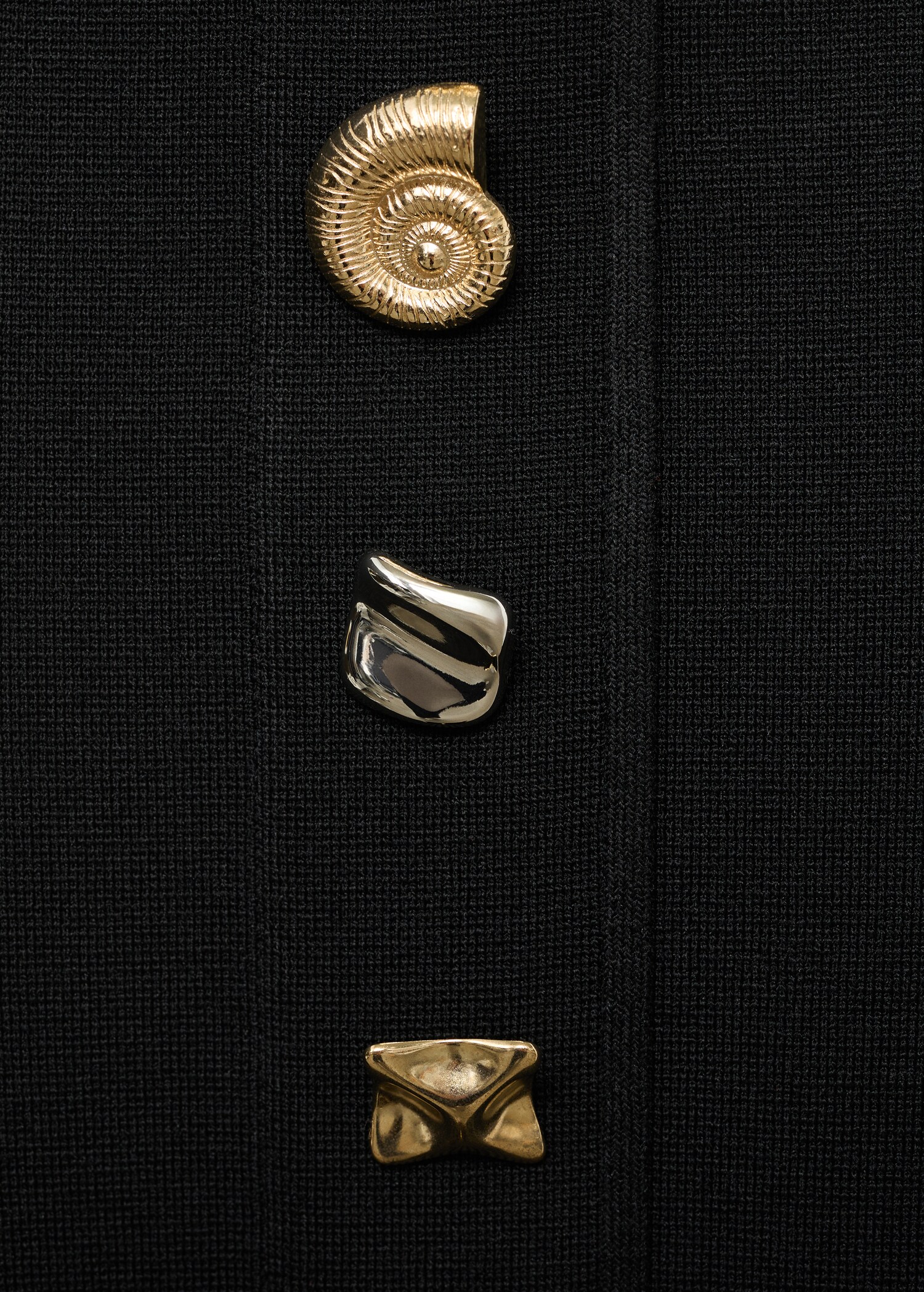 Strapless dress with jewel buttons - Details of the article 8
