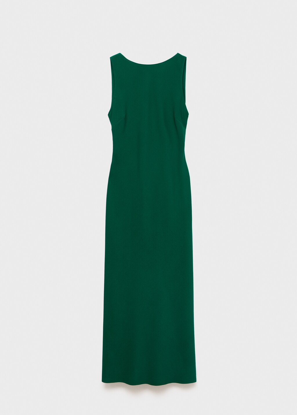 Midi-dress with open back - image 2