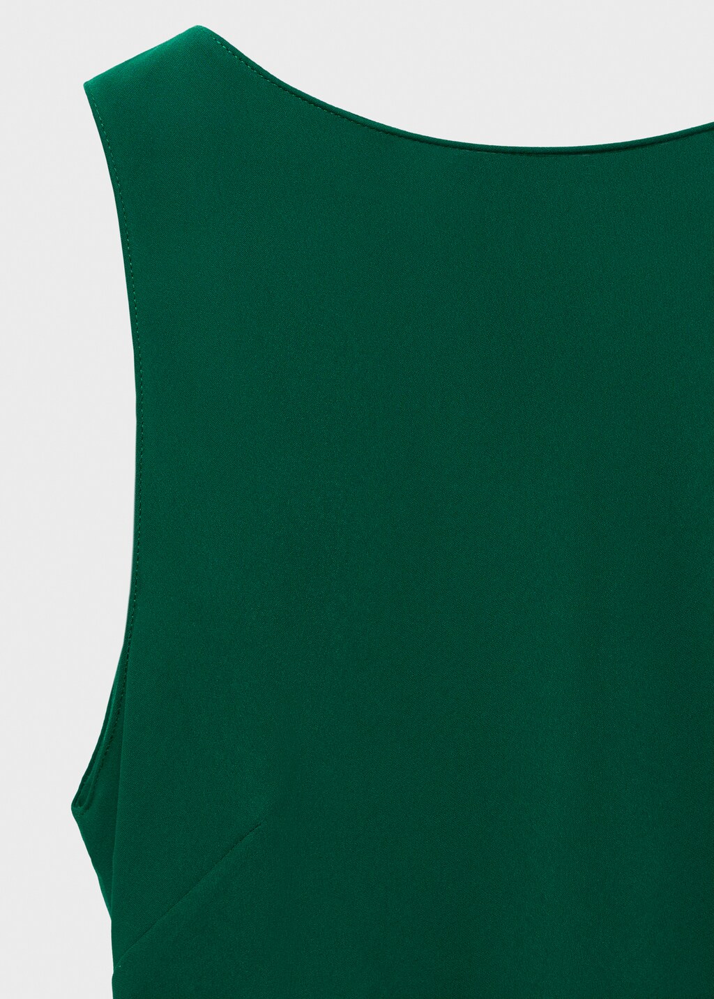 Midi-dress with open back