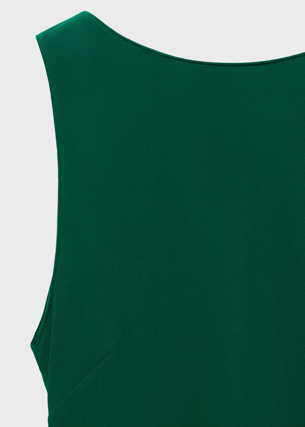 Midi-dress with open back