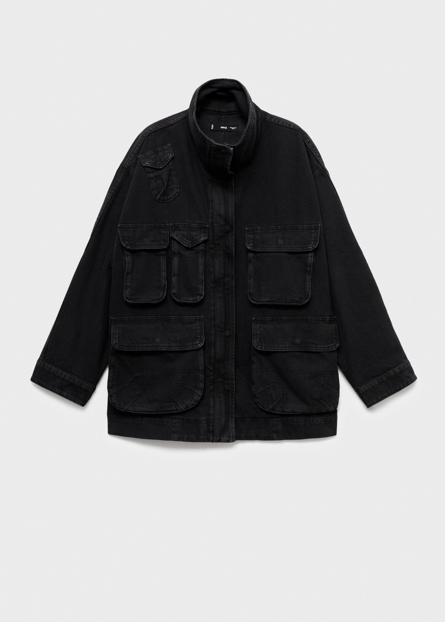 Parka vaquera oversize bolsillos - Artículo sin modelo