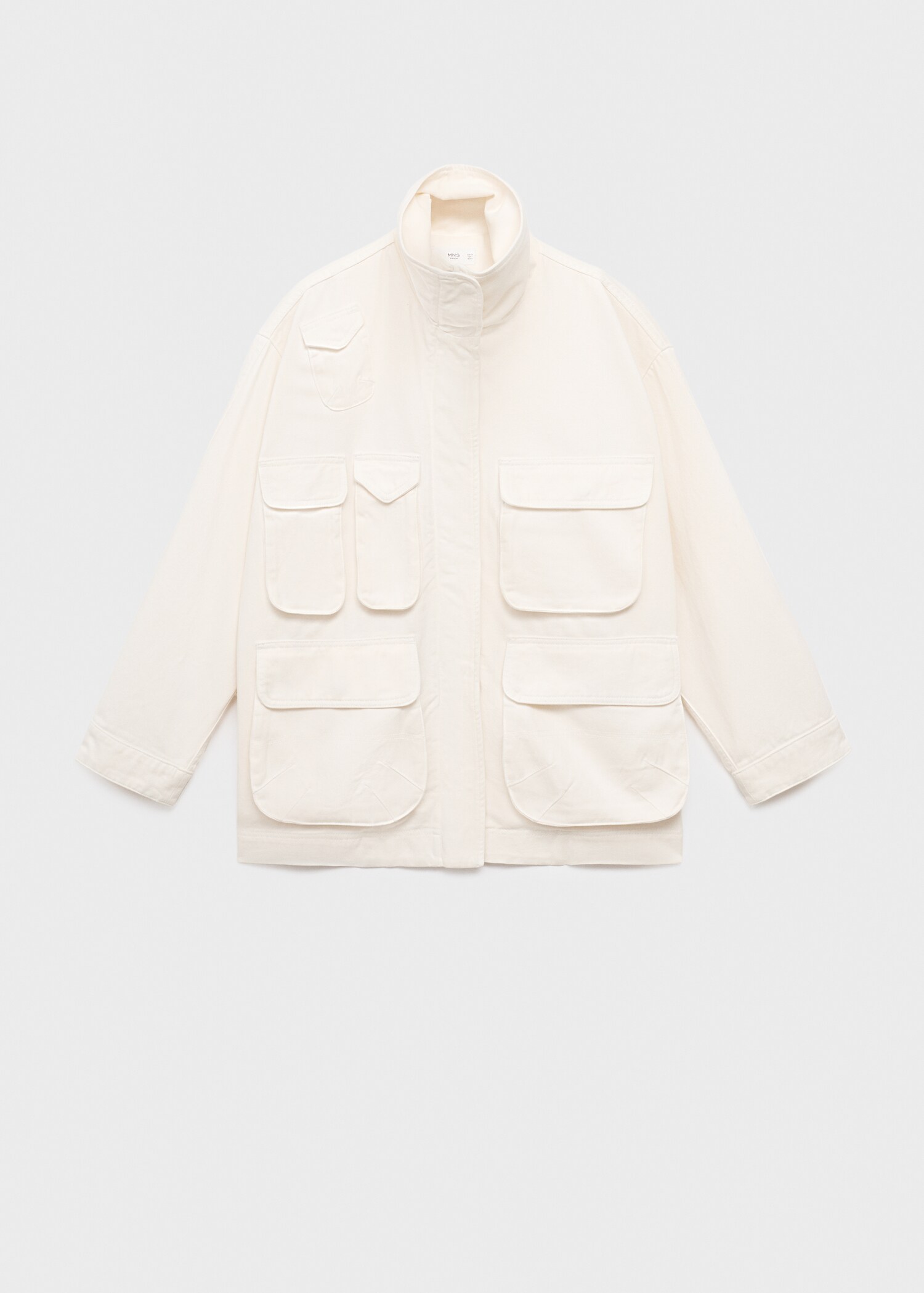 Parca texana oversize butxaques - Article sense model