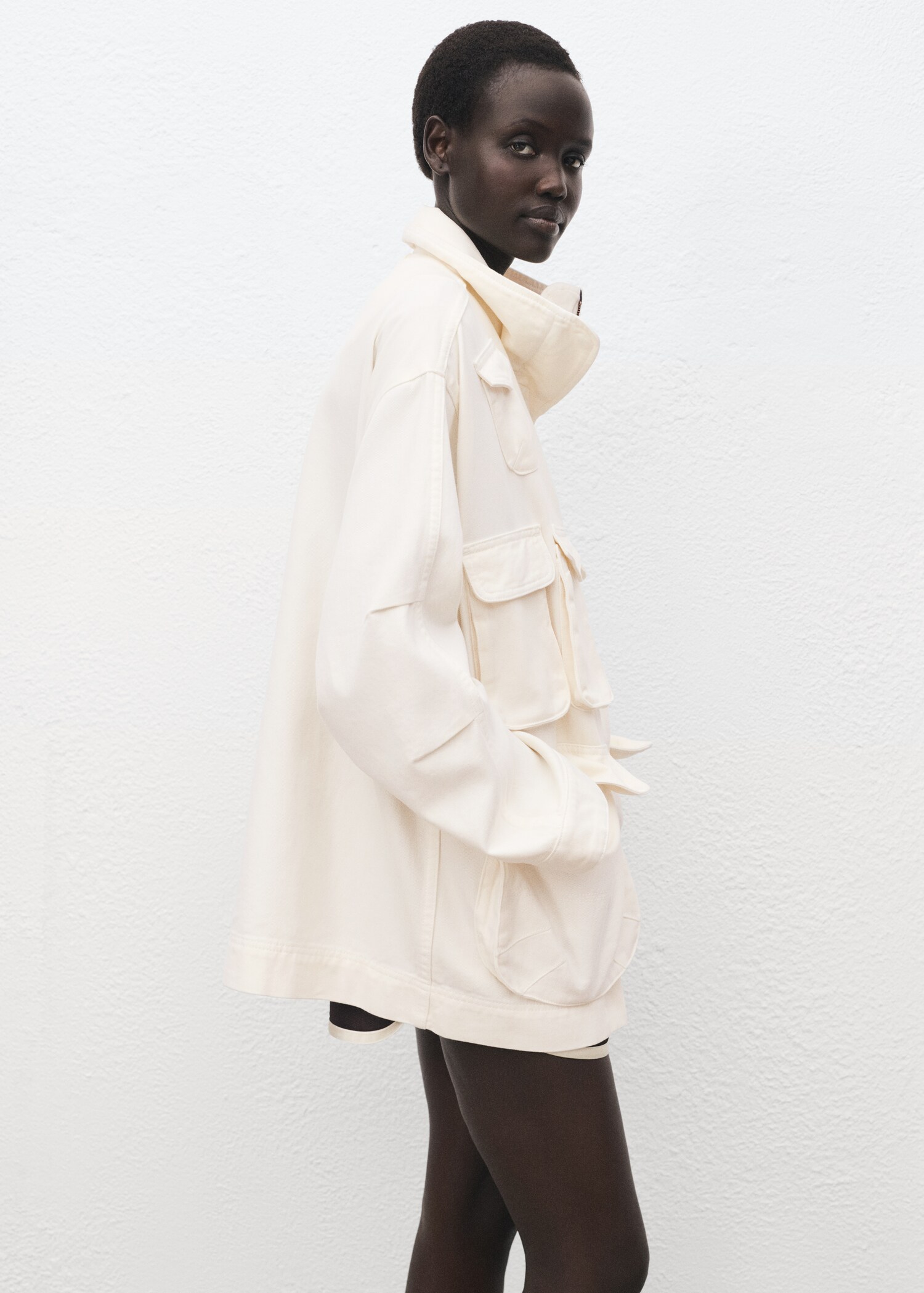 Parca texana oversize butxaques - Detall de l'article 6