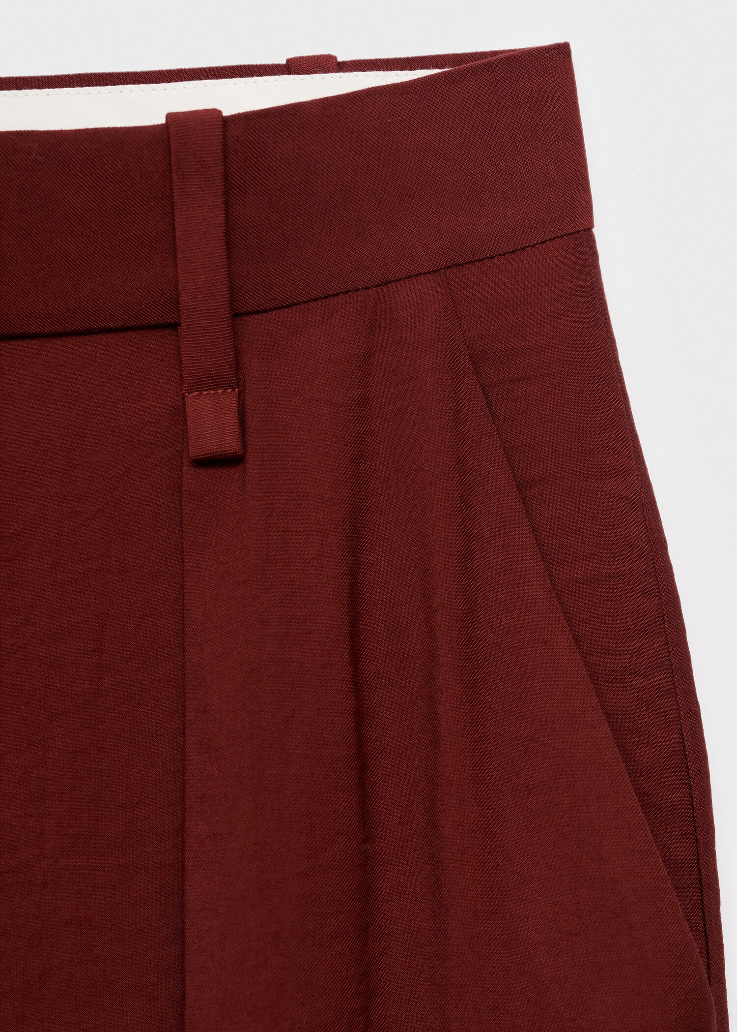 Straight-fit pleated trousers - Details of the article 8