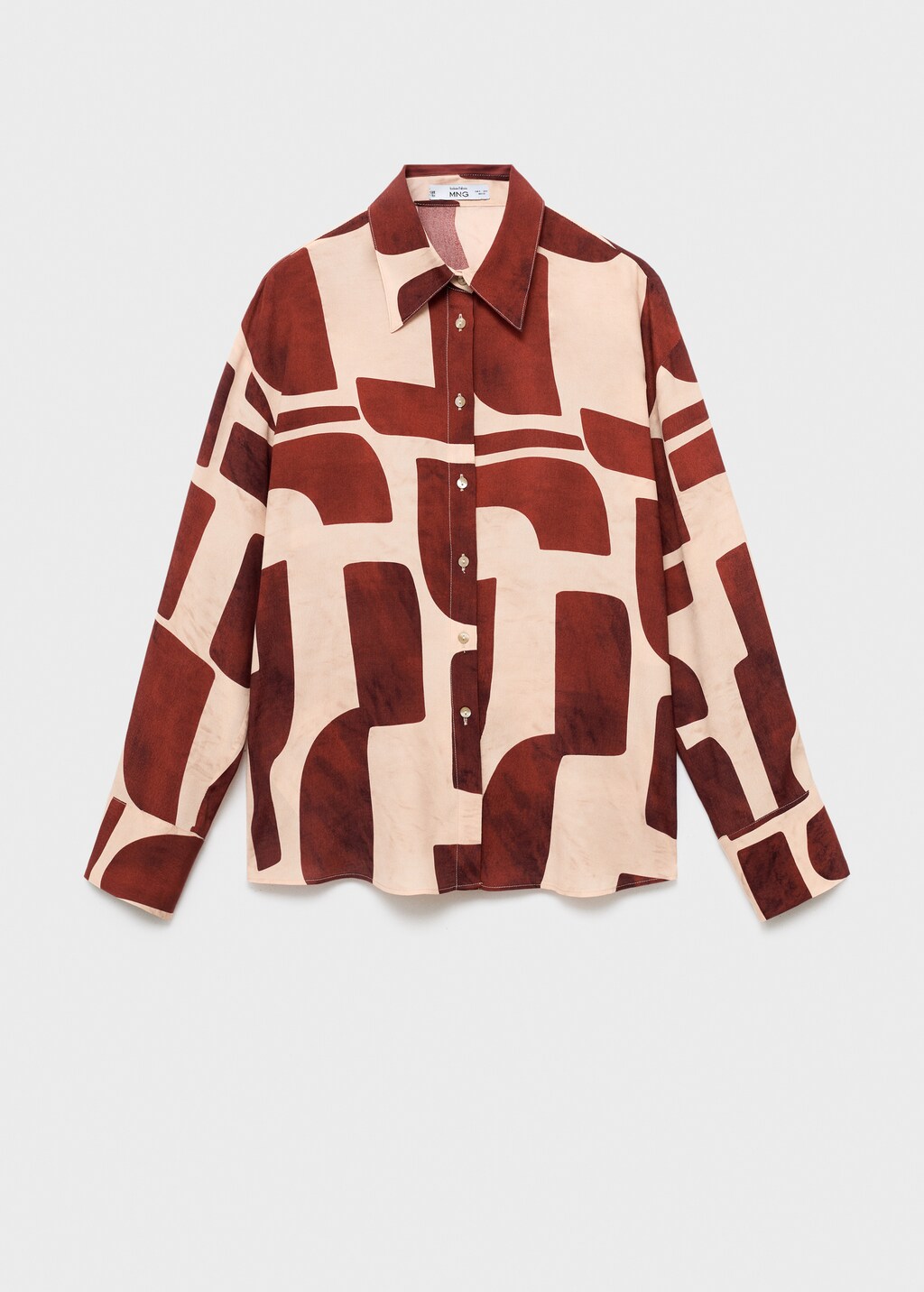 Geometric print shirt - image 5