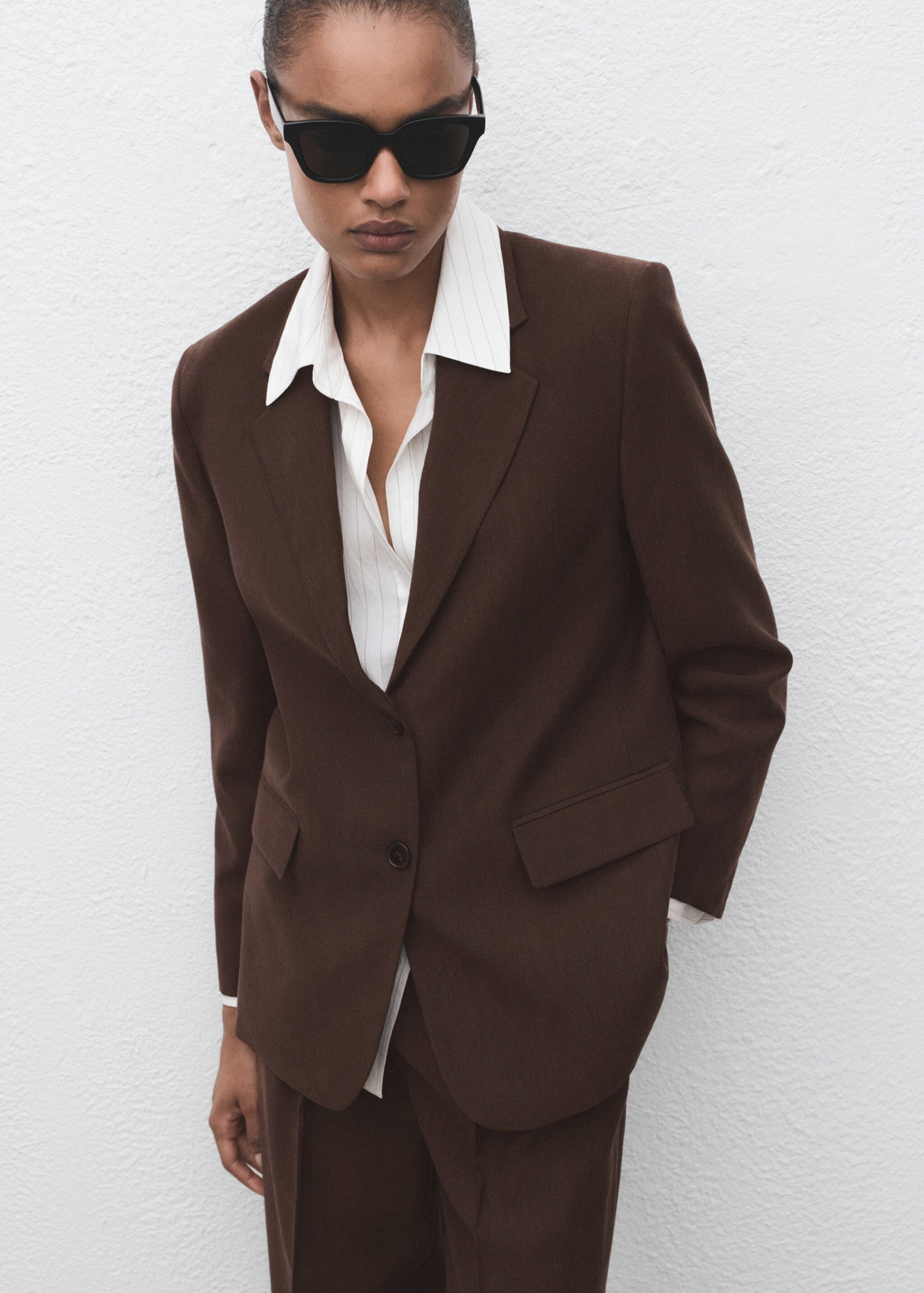 Lyocell suit jacket - Medium plane