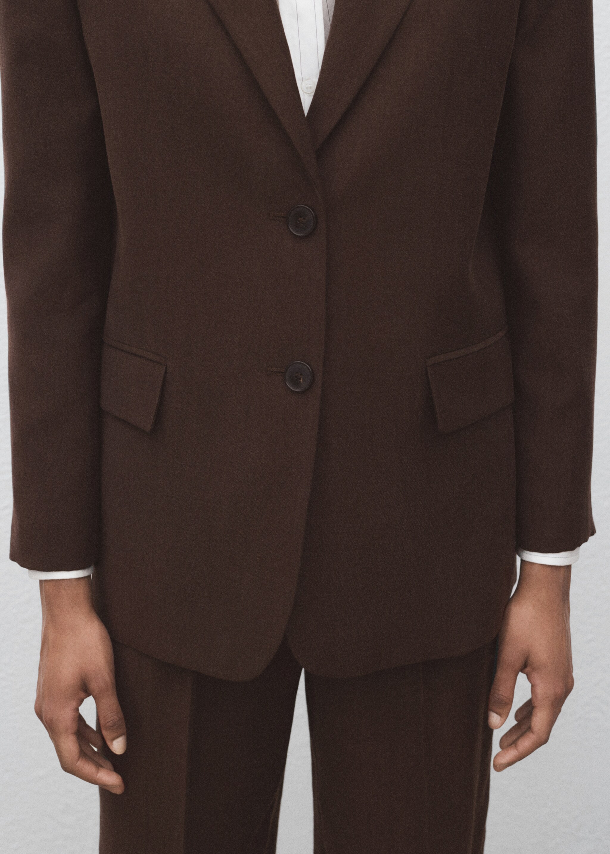 Lyocell suit jacket - Details of the article 6