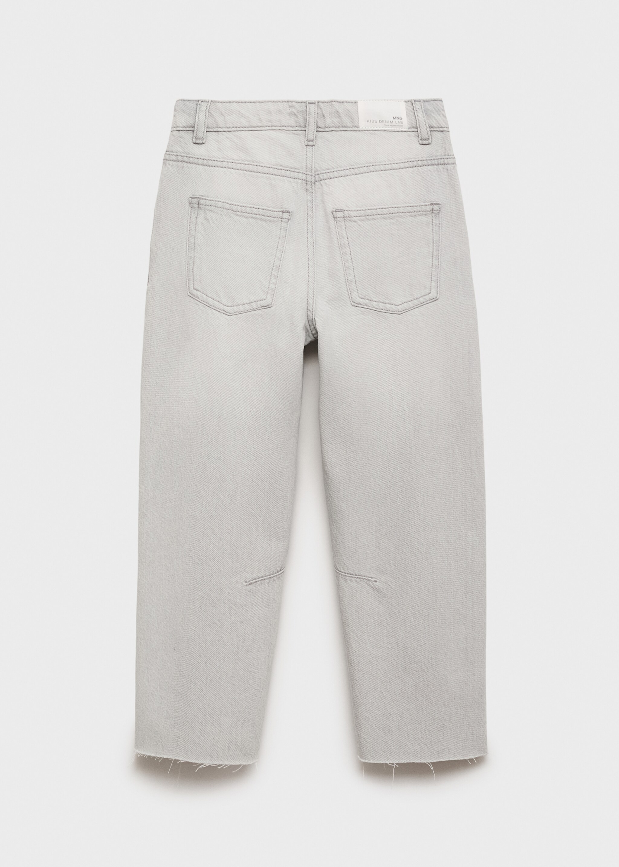 Mid-rise balloon jeans - Reverse of the article